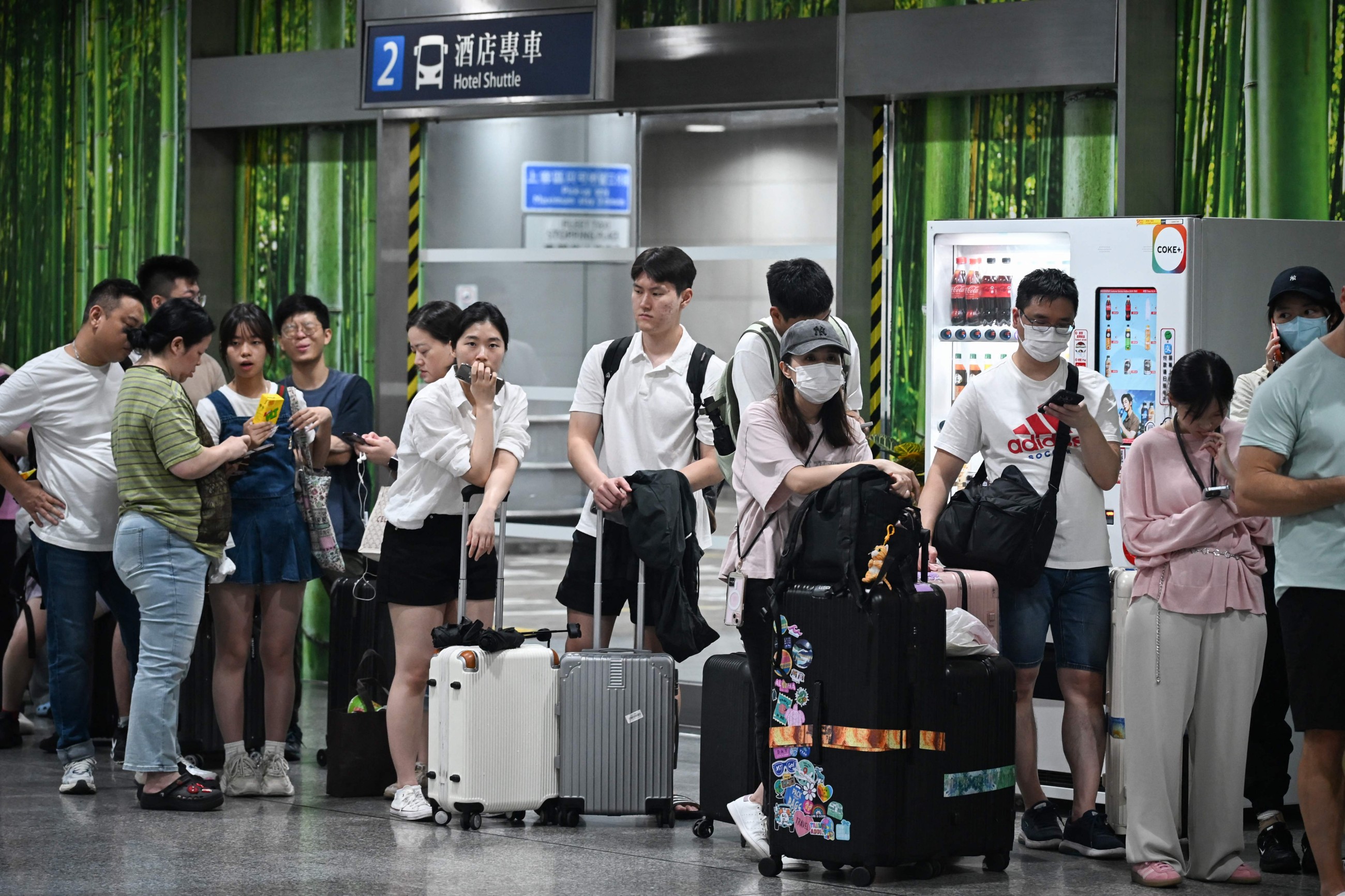 Typhoon Wipha topples trees, causes major flight disruptions in Hong Kong and China
