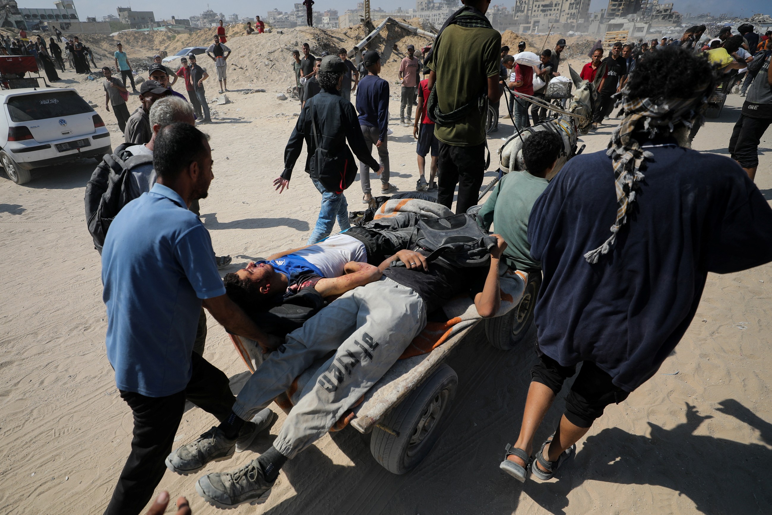 85 more Palestinians seeking aid killed in Gaza as Israel widens evacuation orders