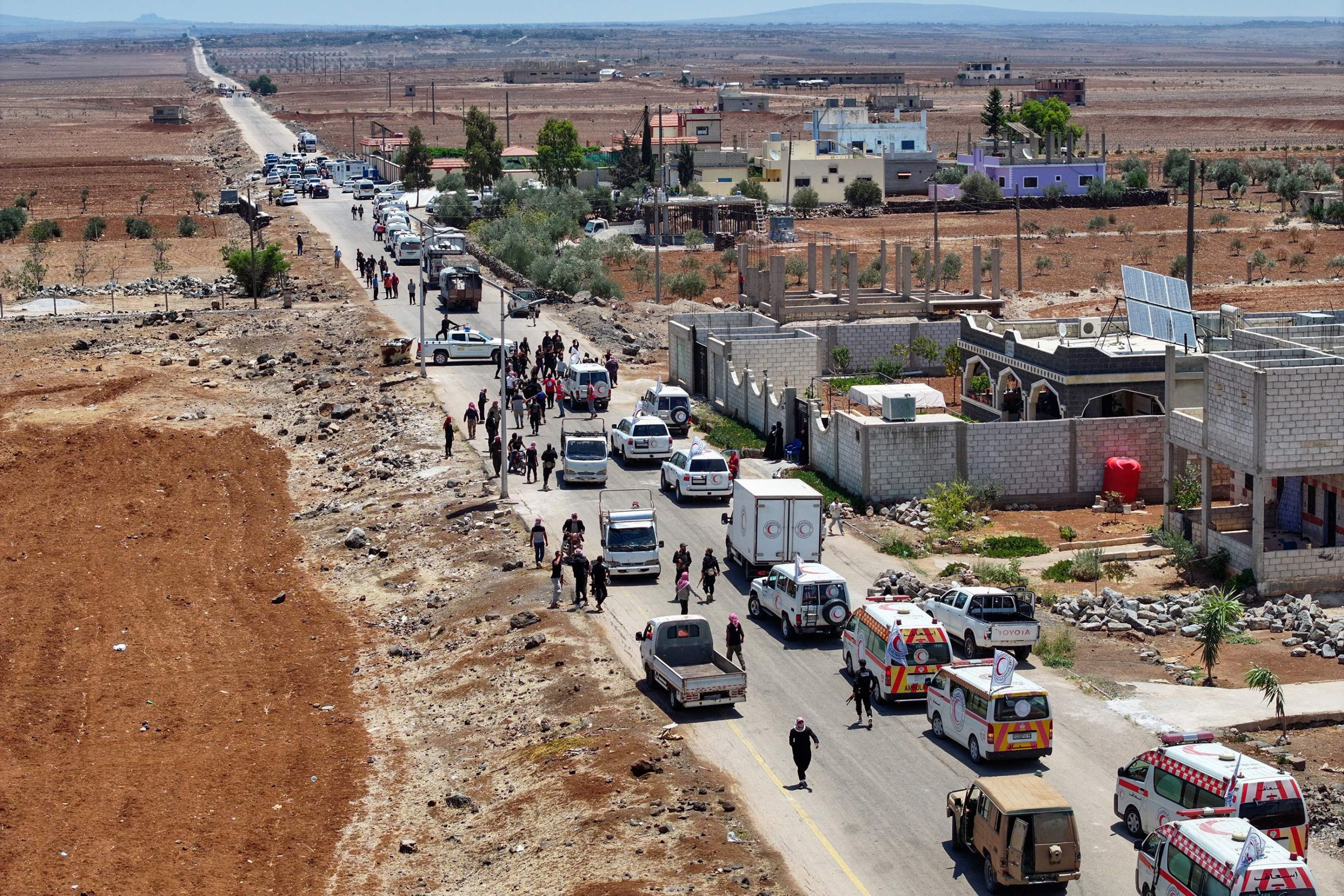 Calm returns to south Syria after violence