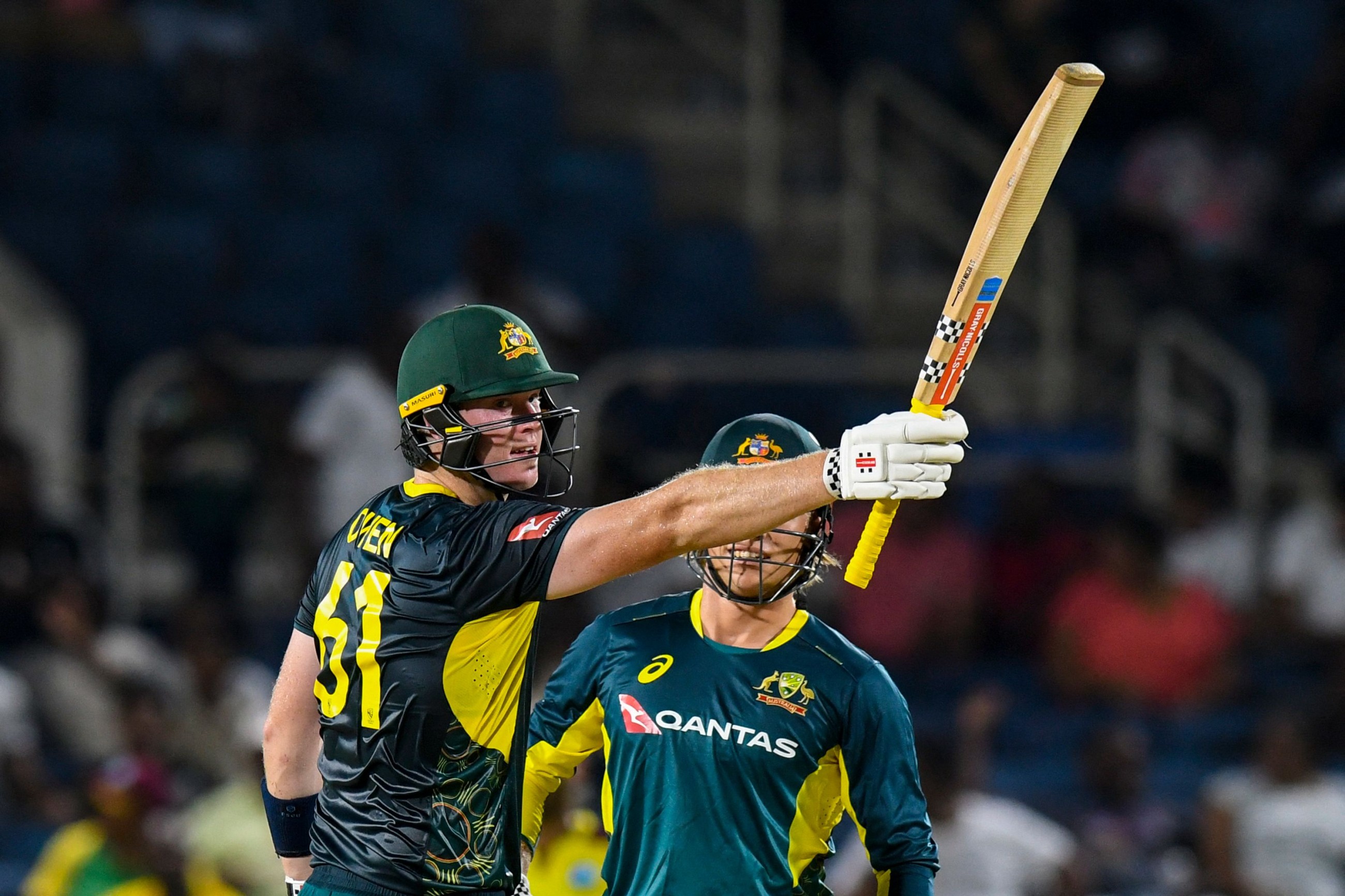 Owen&rsquo;s debut half-century and wicket propel Australia to T20 win over Windies