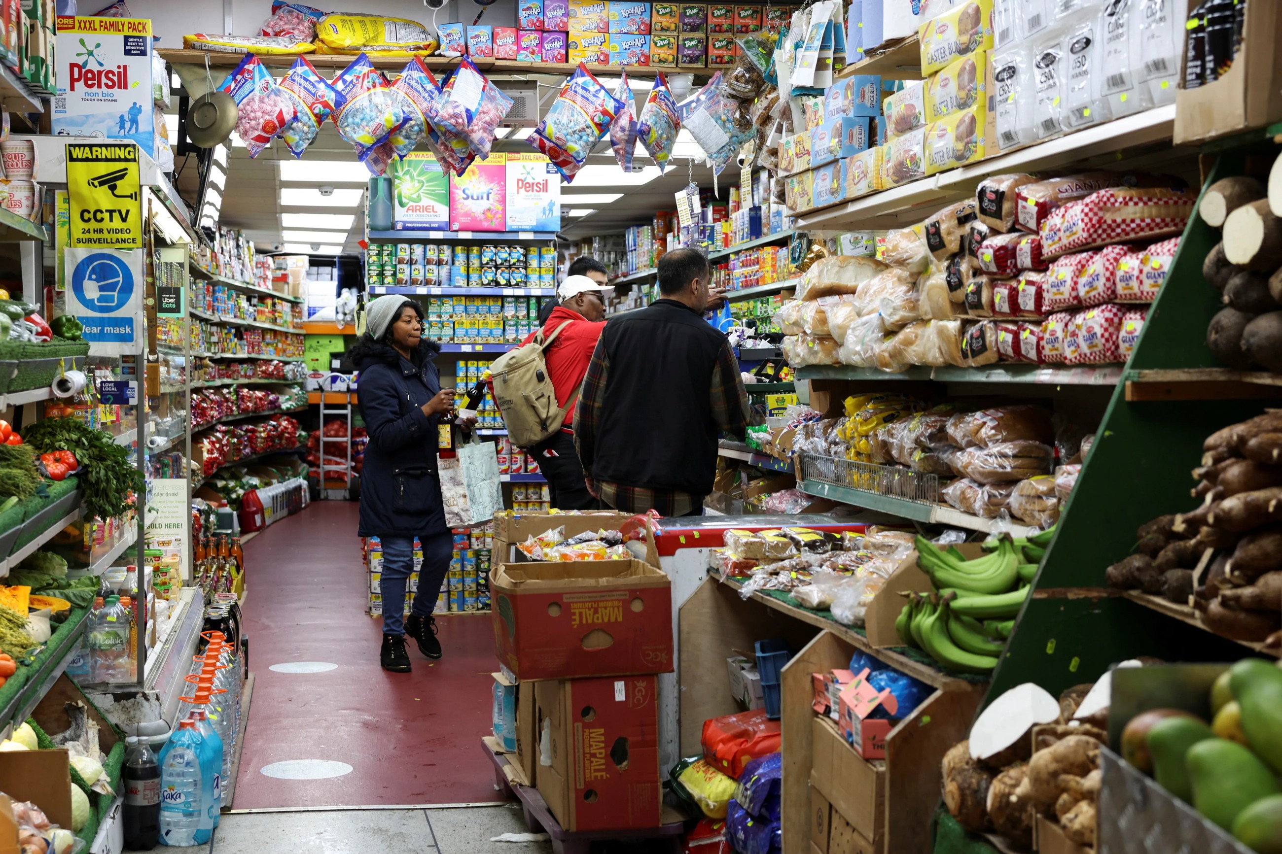 British grocery inflation jumps to 5.2 per cent in four weeks
