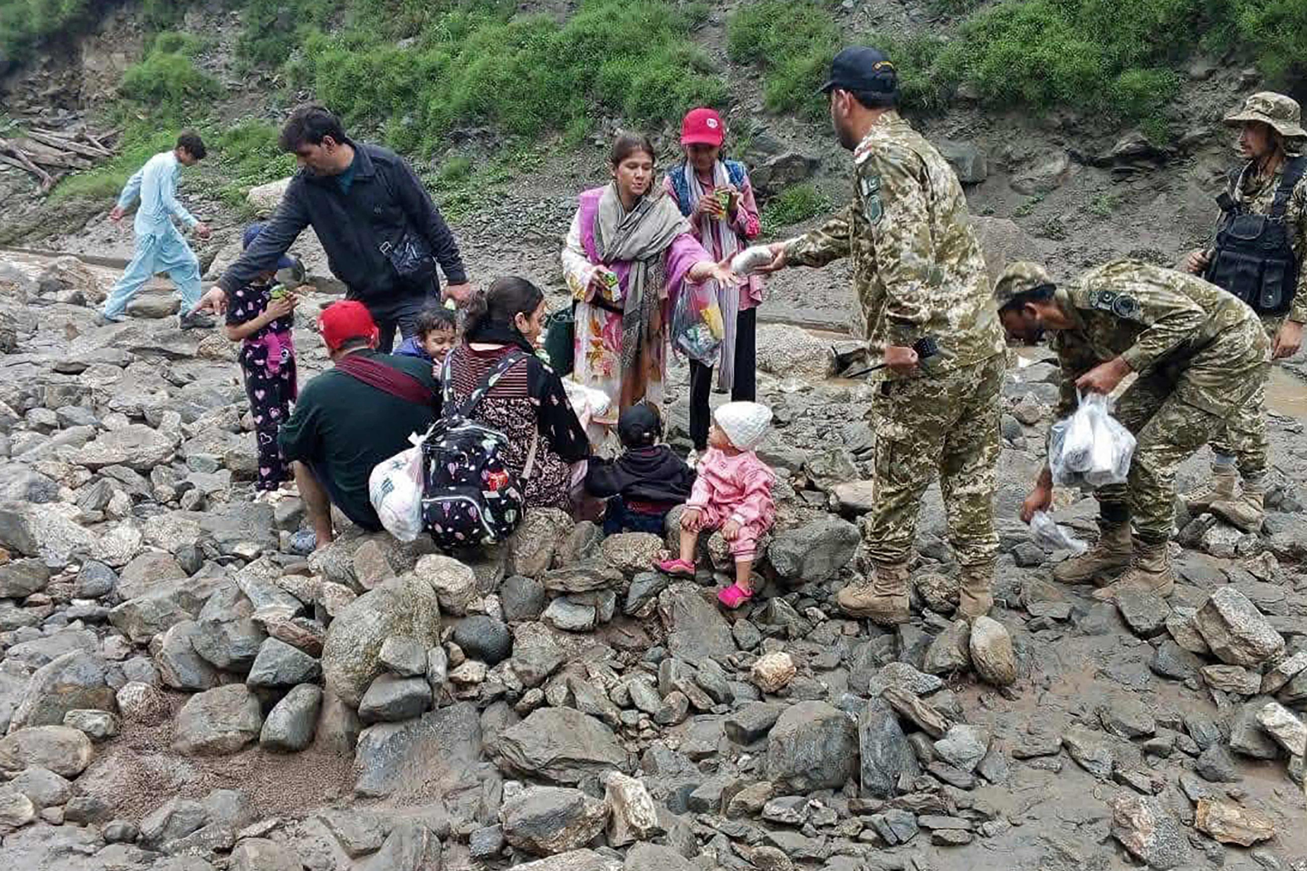 VIDEO: Flash flood after heavy rain kill 5 tourists, 15 still missing in Pakistan