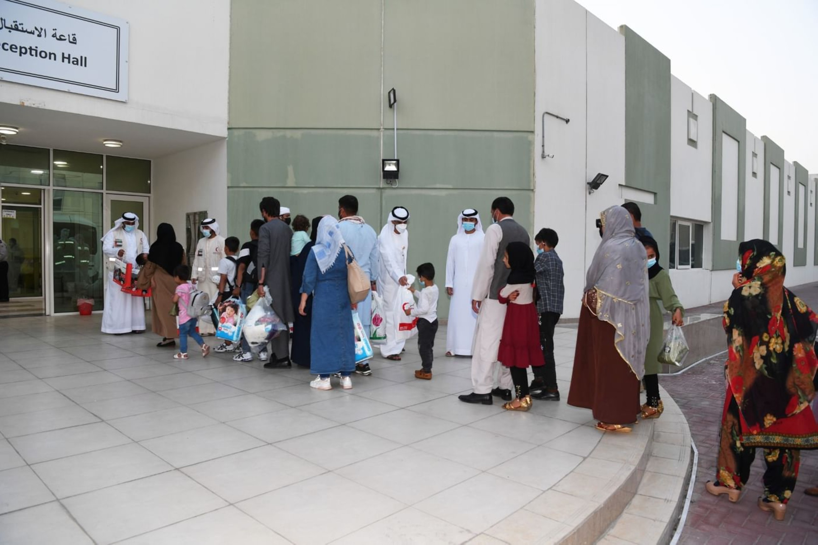 UAE hosted 17,600 Afghans before departure to their final destinations