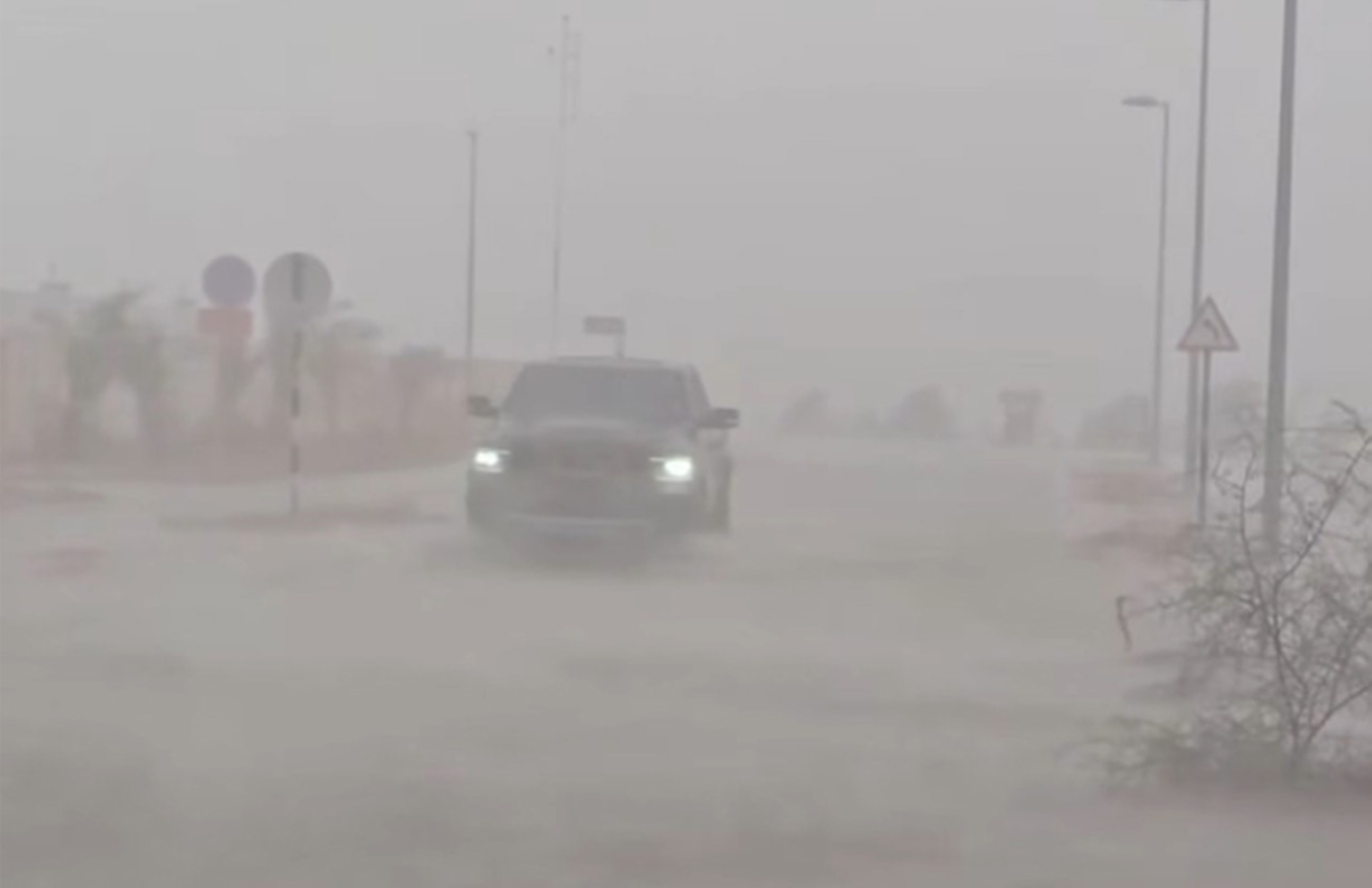Heavy rain witnessed in the remote areas of UAE, says NCM