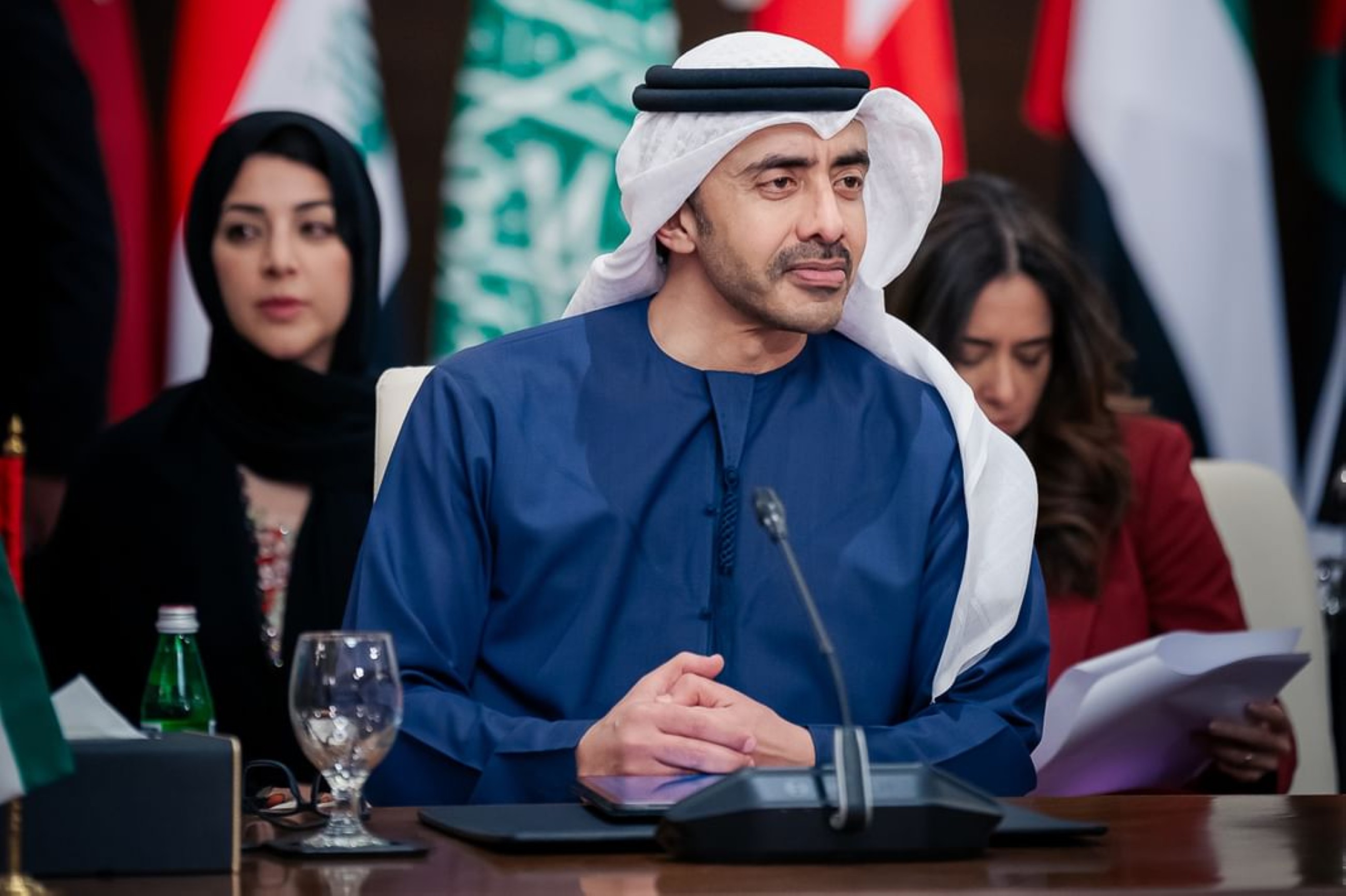 UAE's foreign minister welcomes French stand on recognition of Palestine