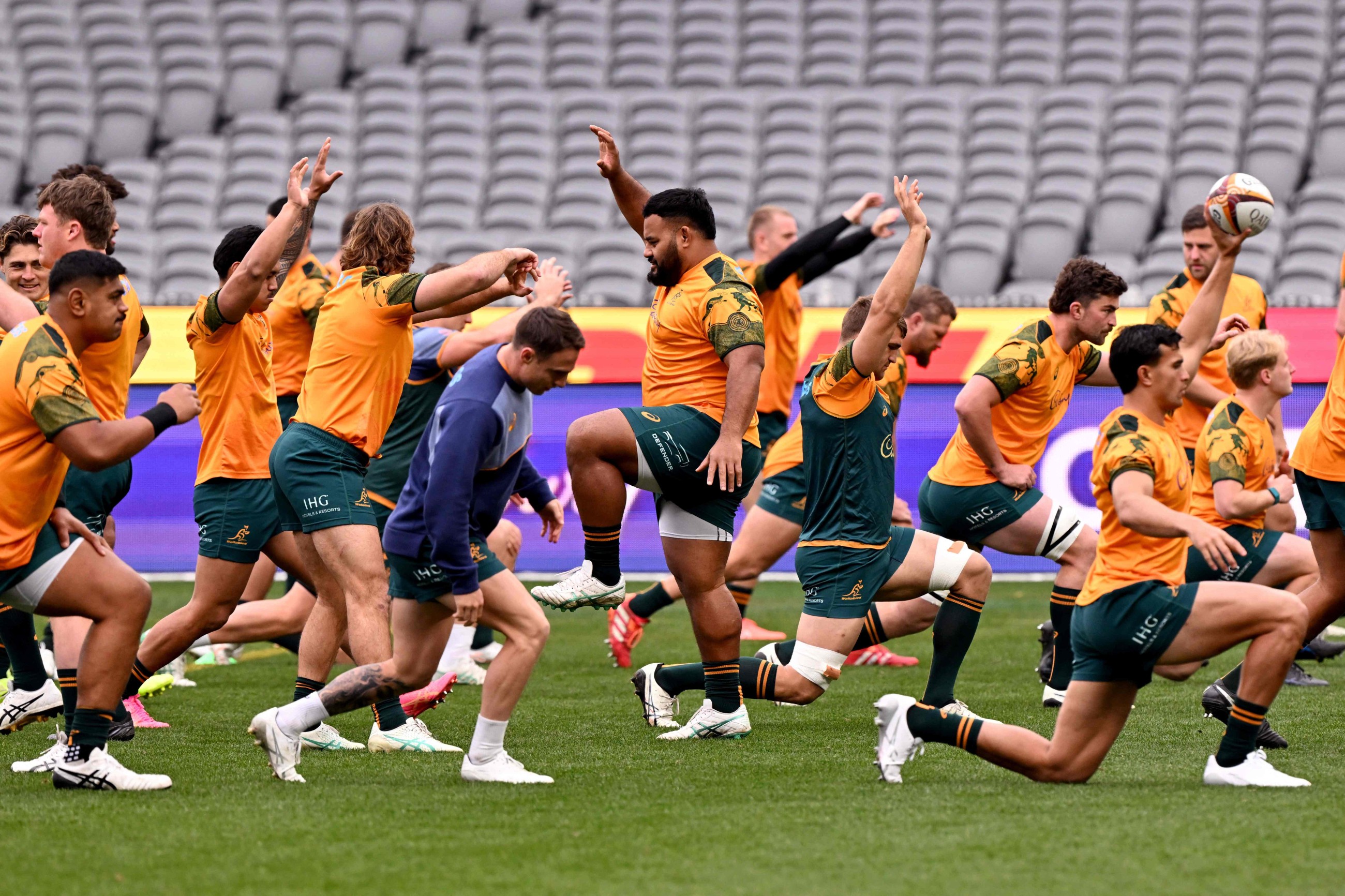 <b>Wallabies vow to put bodies on line in crunch second Lions Test</b>