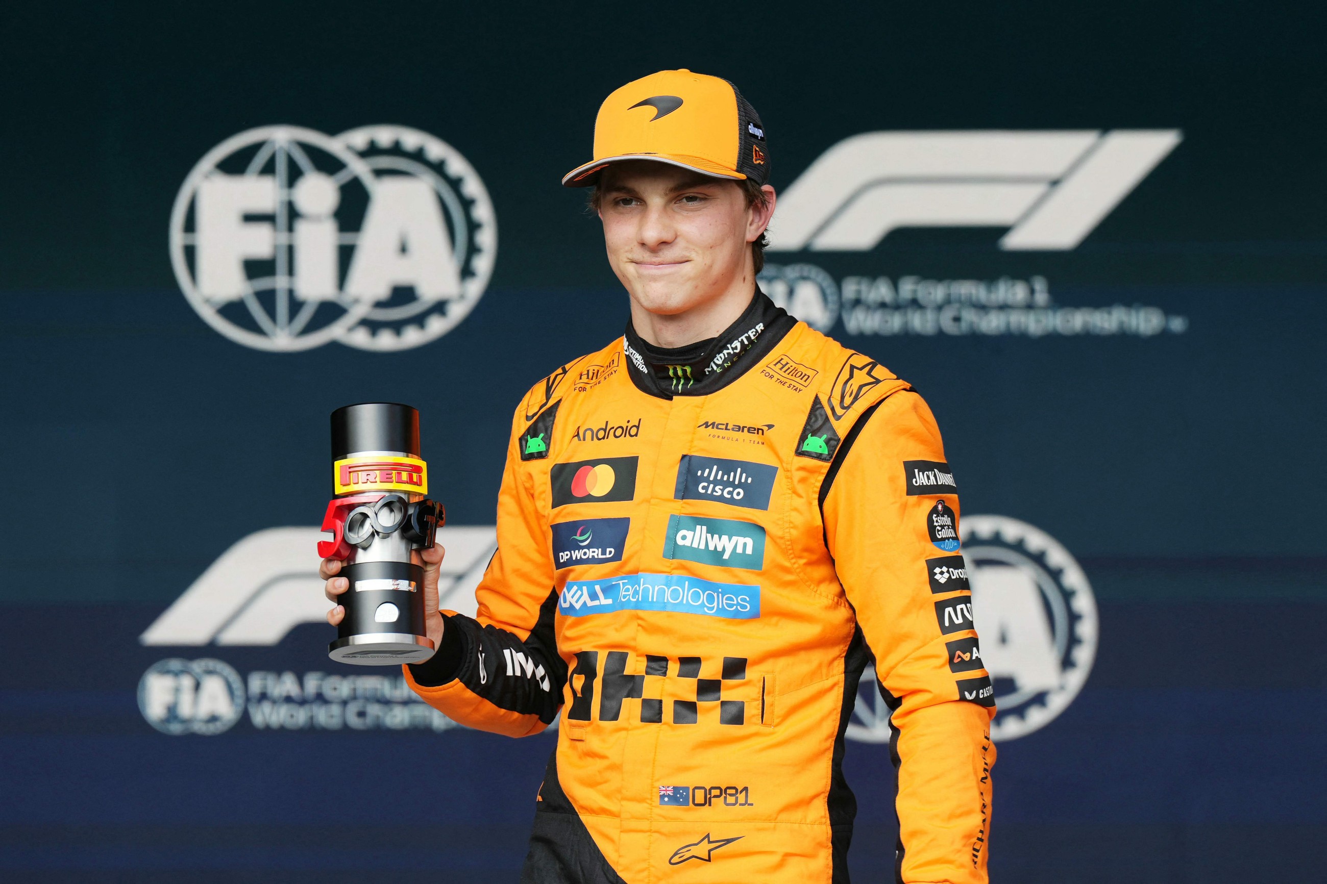 Piastri takes pole for Belgian Grand Prix sprint race ahead of Verstappen