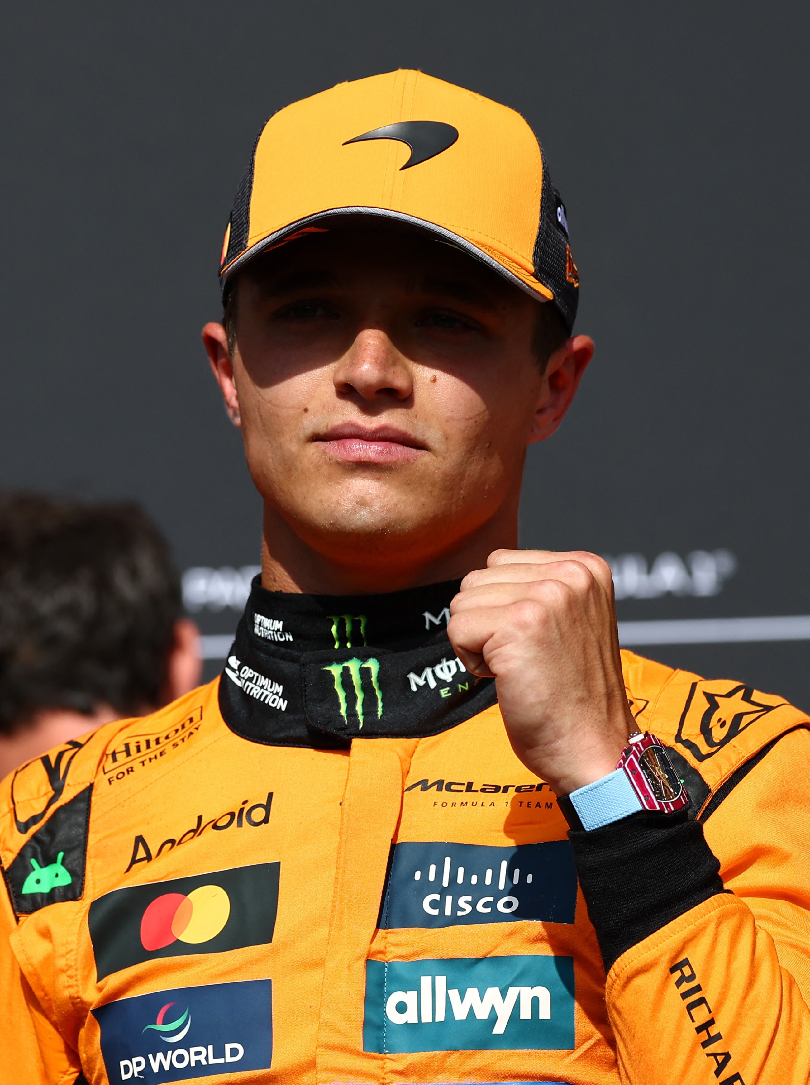 Norris on pole at Belgian F1 GP in 1-2 finish for McLaren