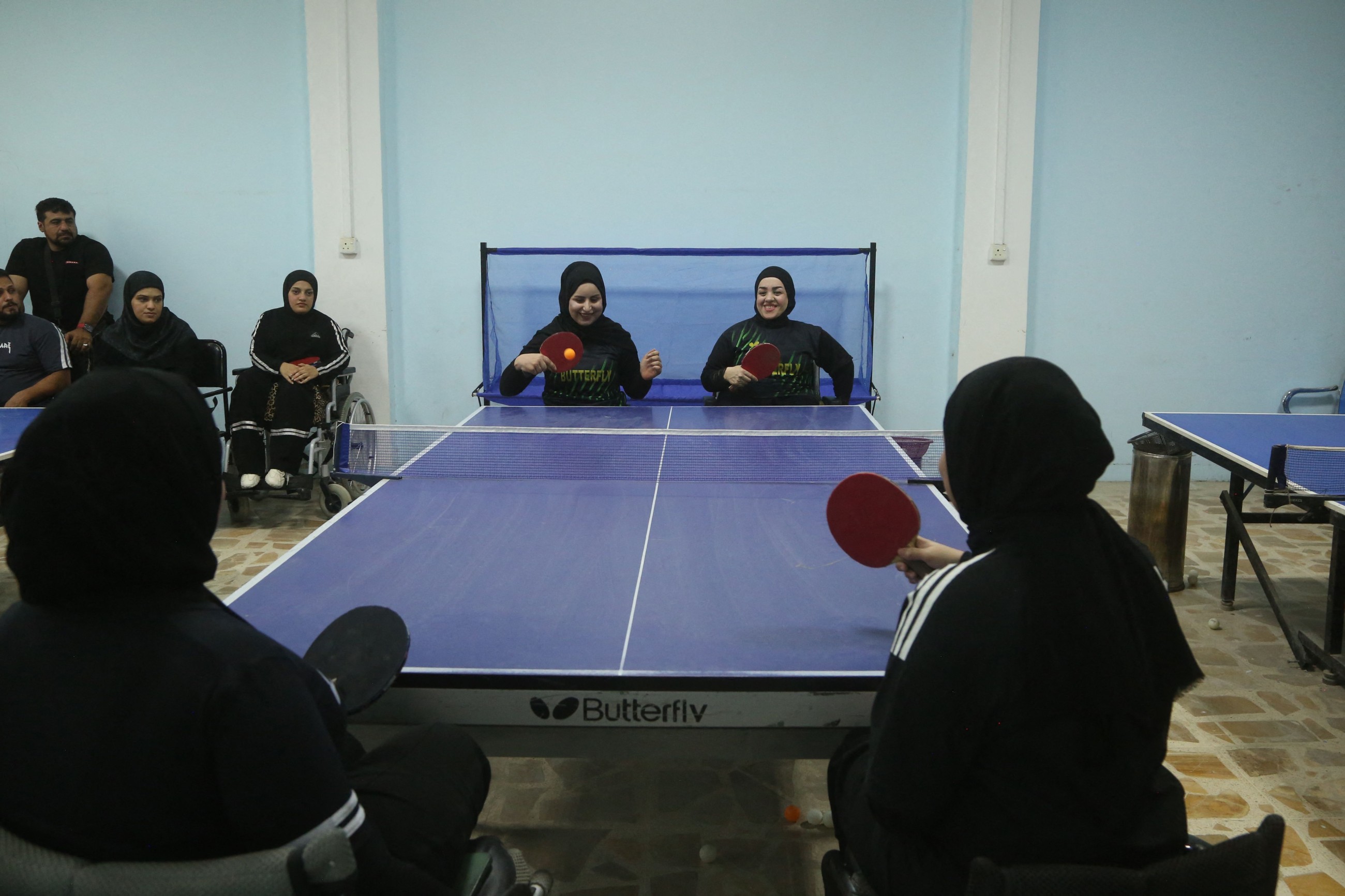 Iraqi women table tennis players chase Paralympic dreams