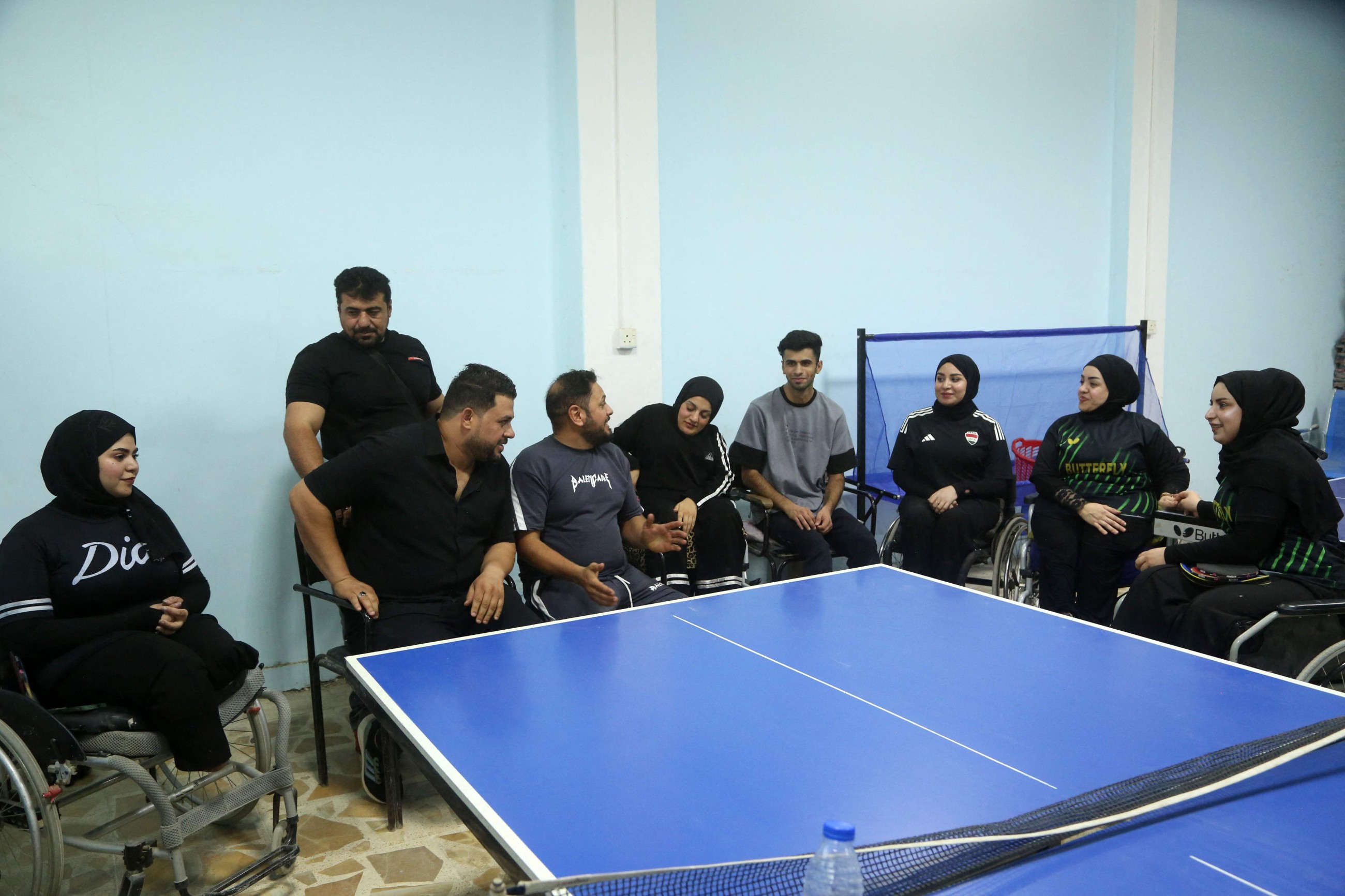 Iraqi women table tennis players chase Paralympic dreams