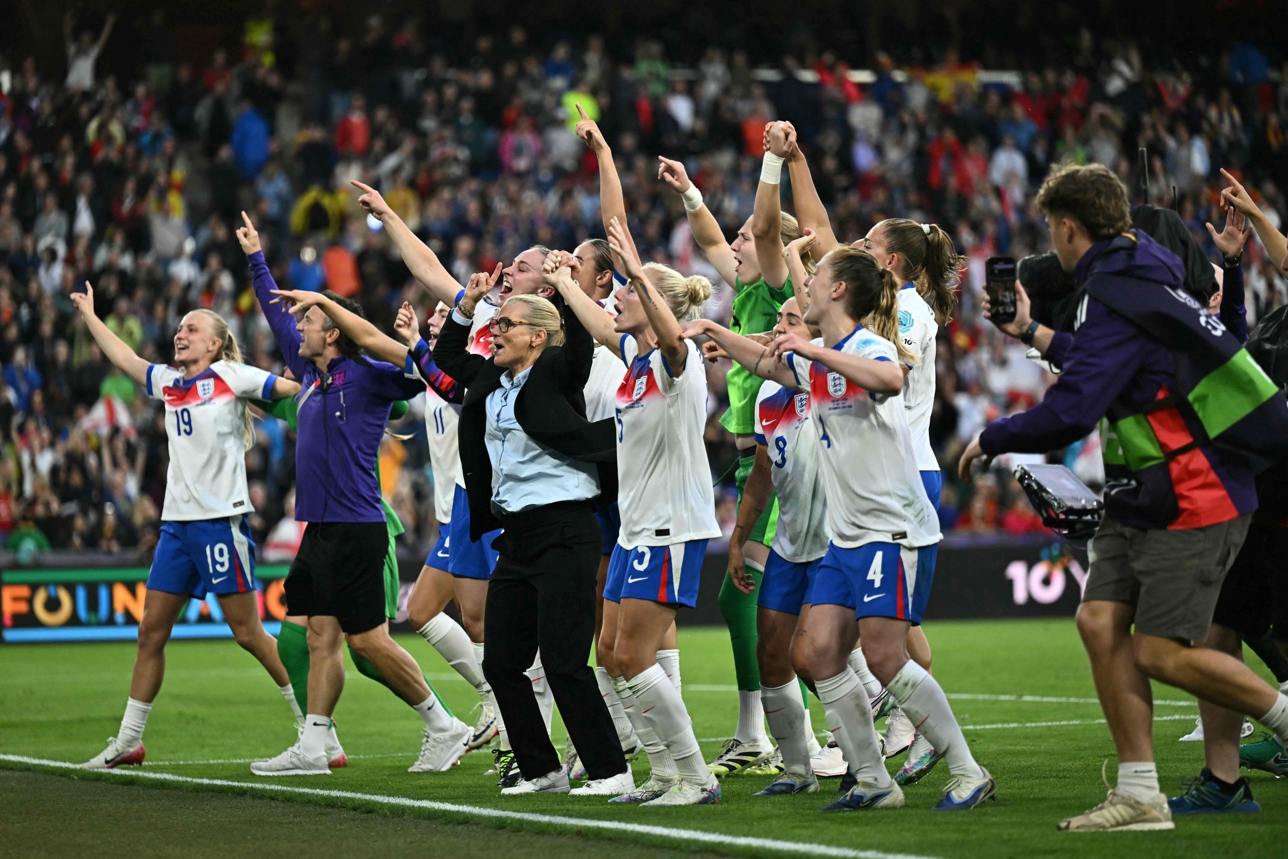 England women down Spain on penalties, retain Euro title
