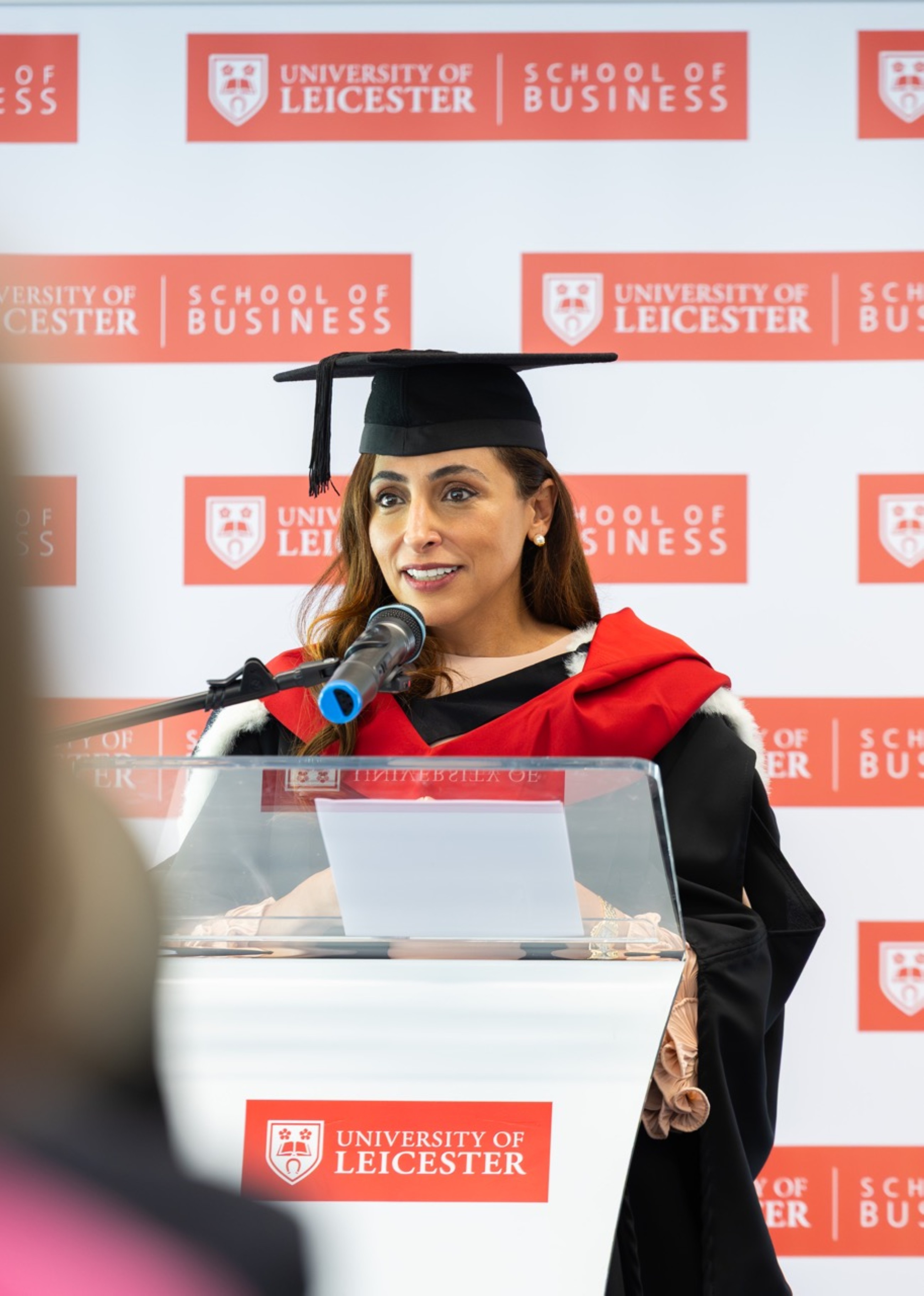 Sheikha Bodour conferred Leicester University's first honorary professorship
