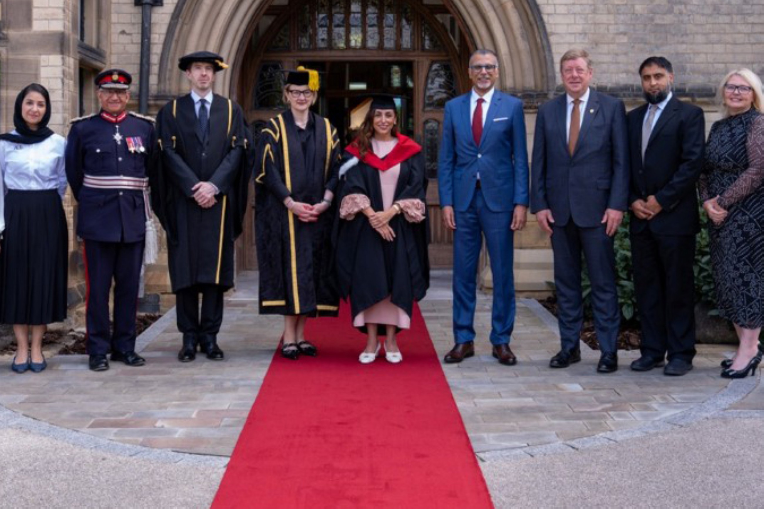 Sheikha Bodour conferred Leicester University's first honorary professorship