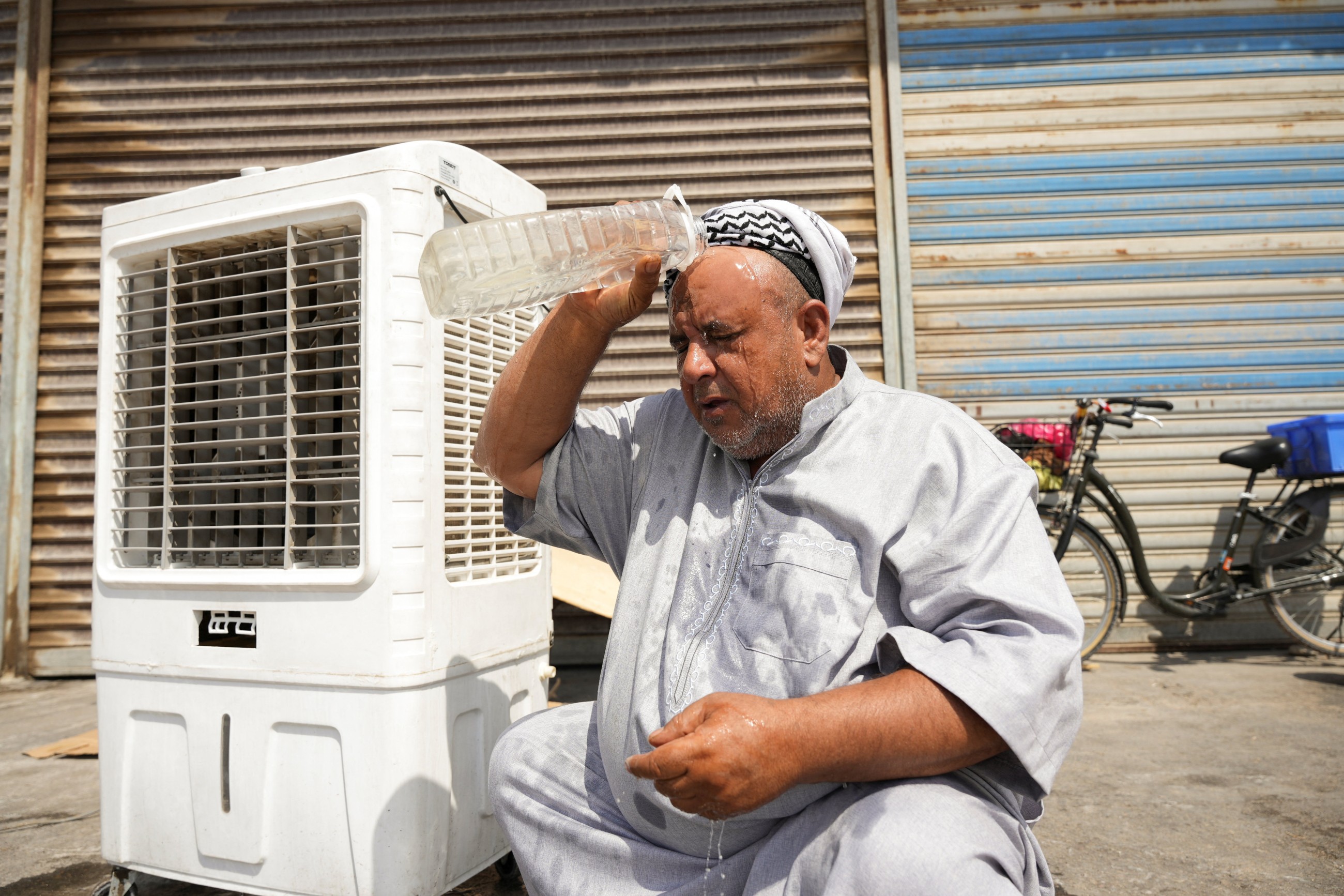 Blazing heat in Iraq as Baghdad, south top 50˚C