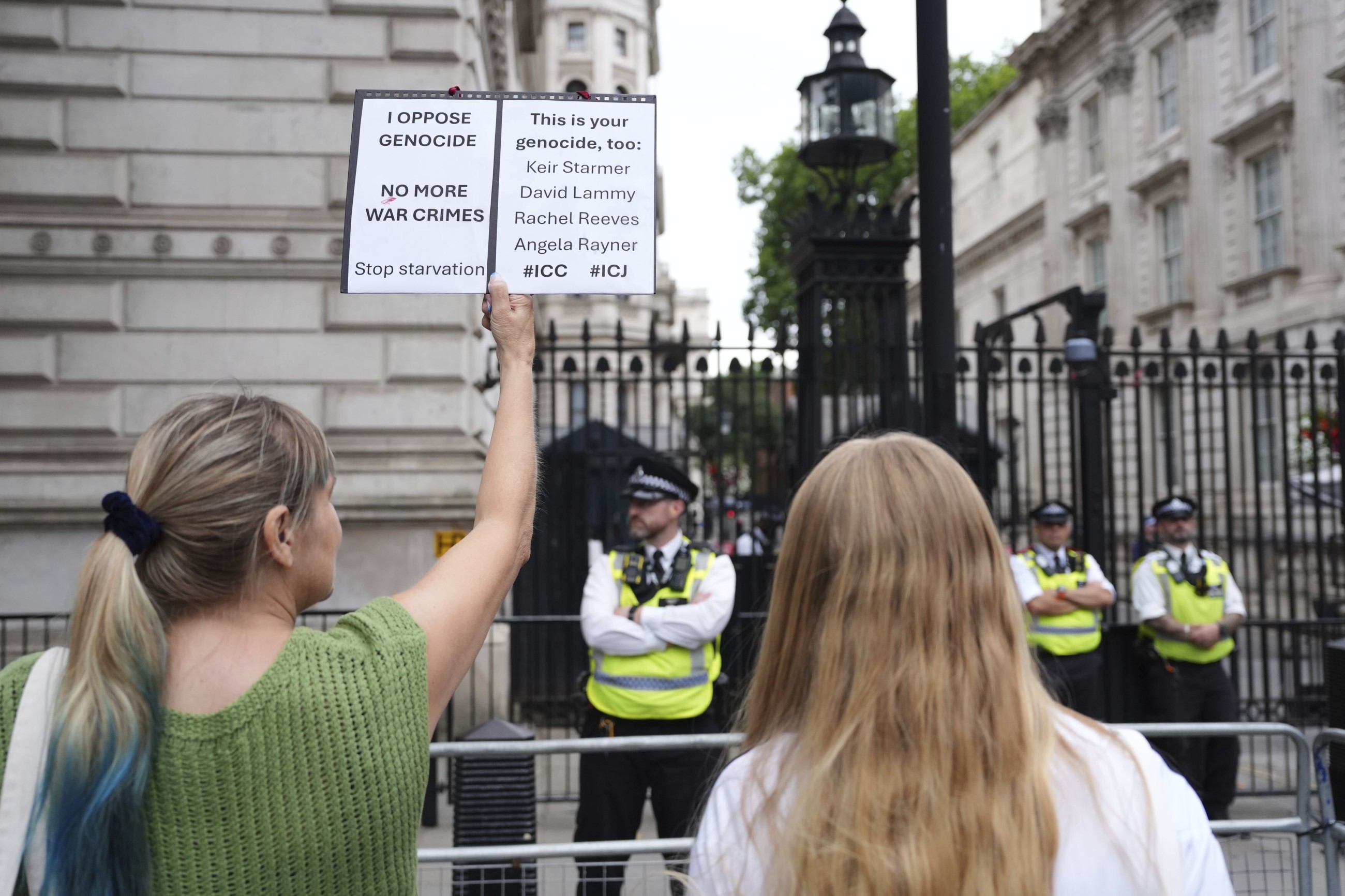 UK rejects criticism that move to recognise Palestinian state rewards Hamas