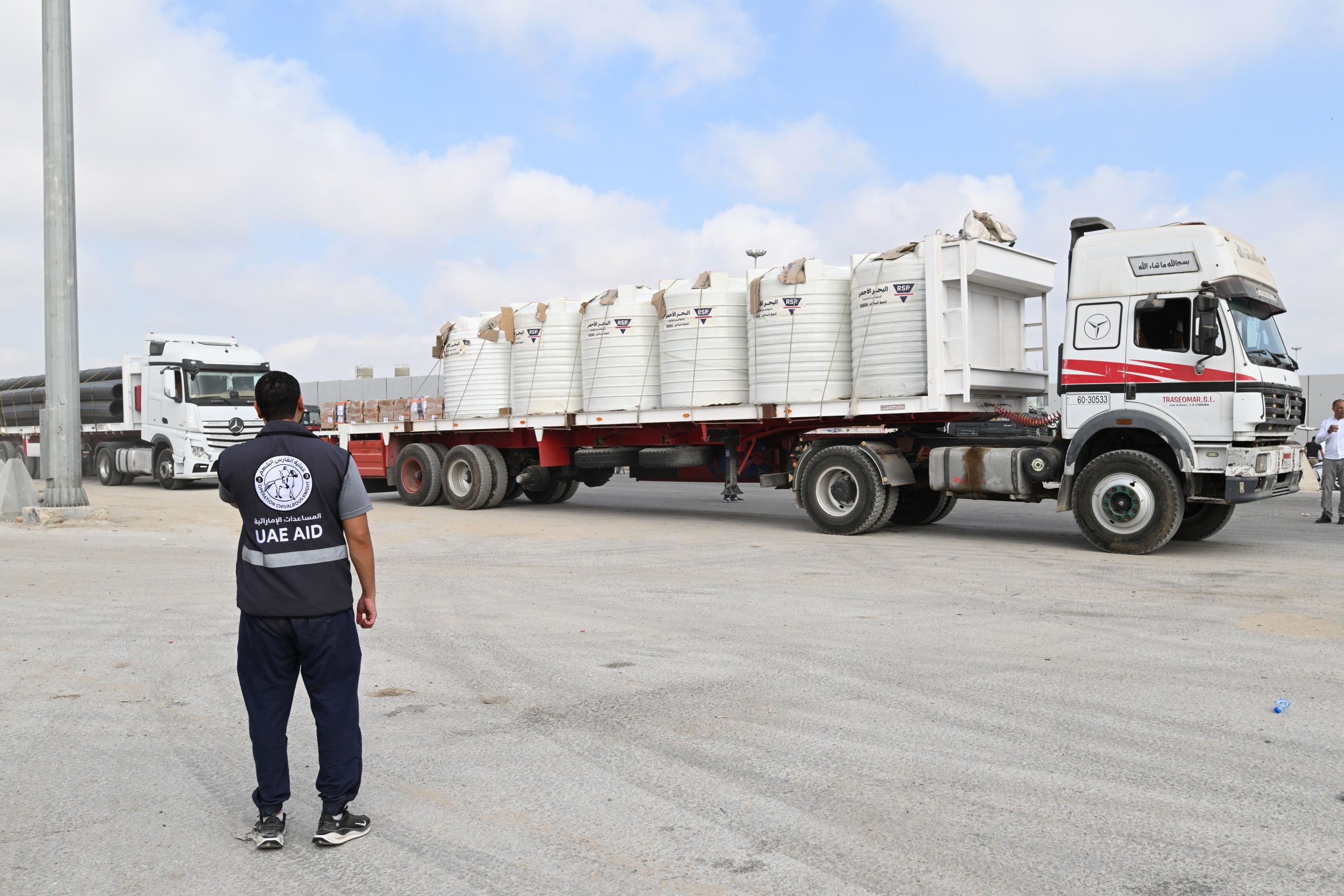 UAE begins pipeline project to ease Gaza water shortage