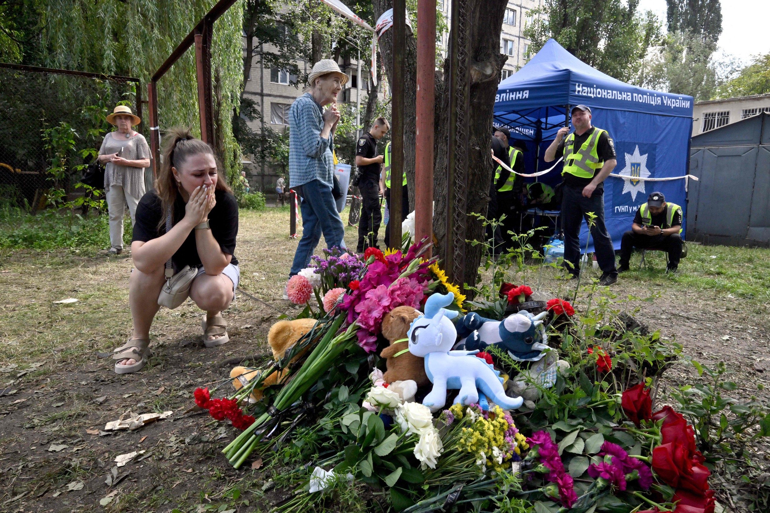 Kyiv mourns after deadliest attack in a year kills 31 people in Ukraine, including 5 children