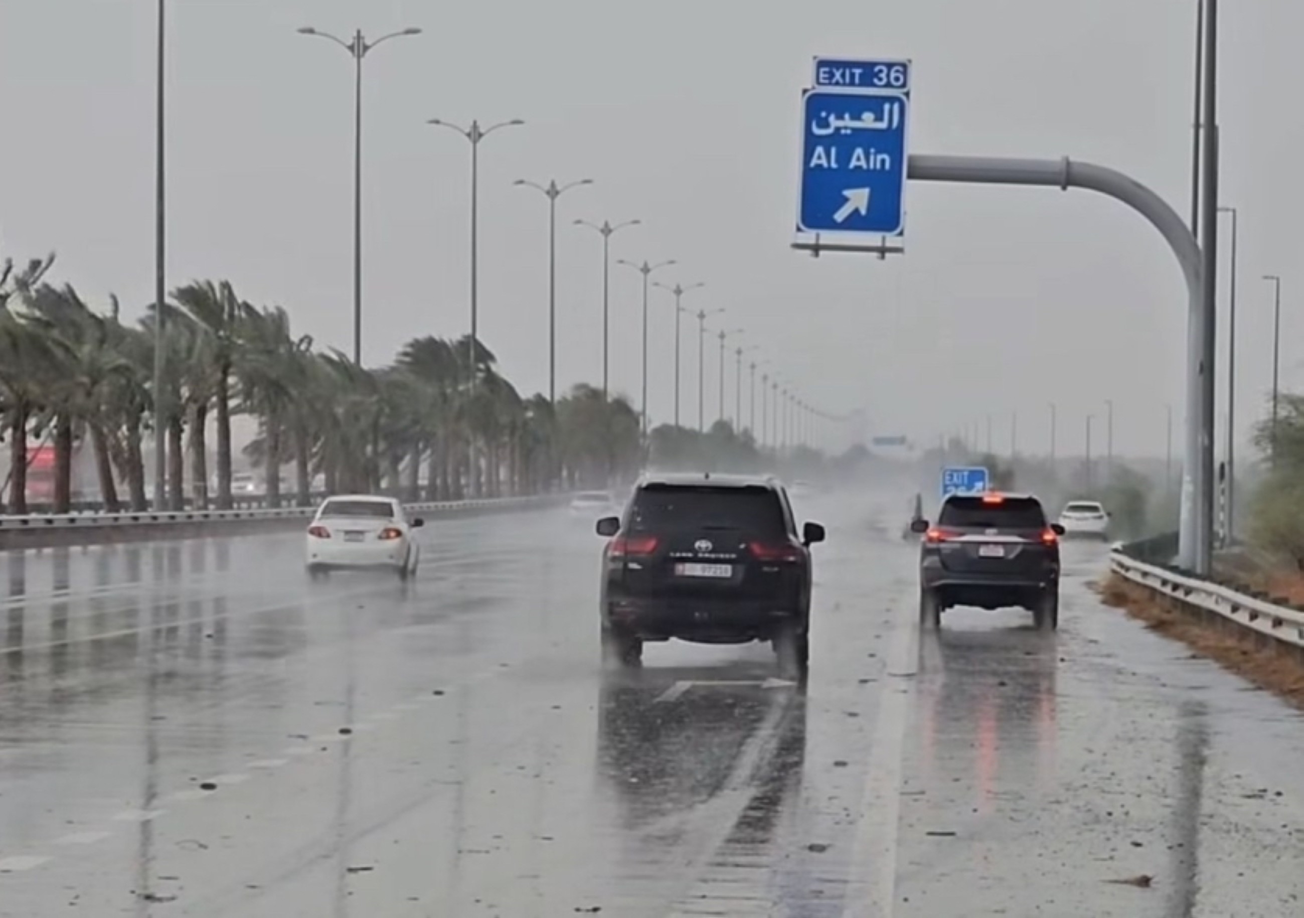 Heavy rain lashes Al Ain and other parts of UAE