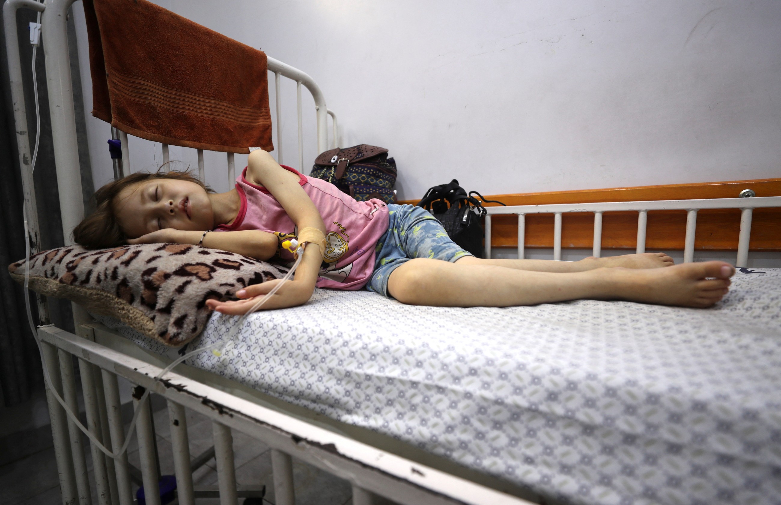 Gaza mother worries time running out for evacuation of malnourished daughter