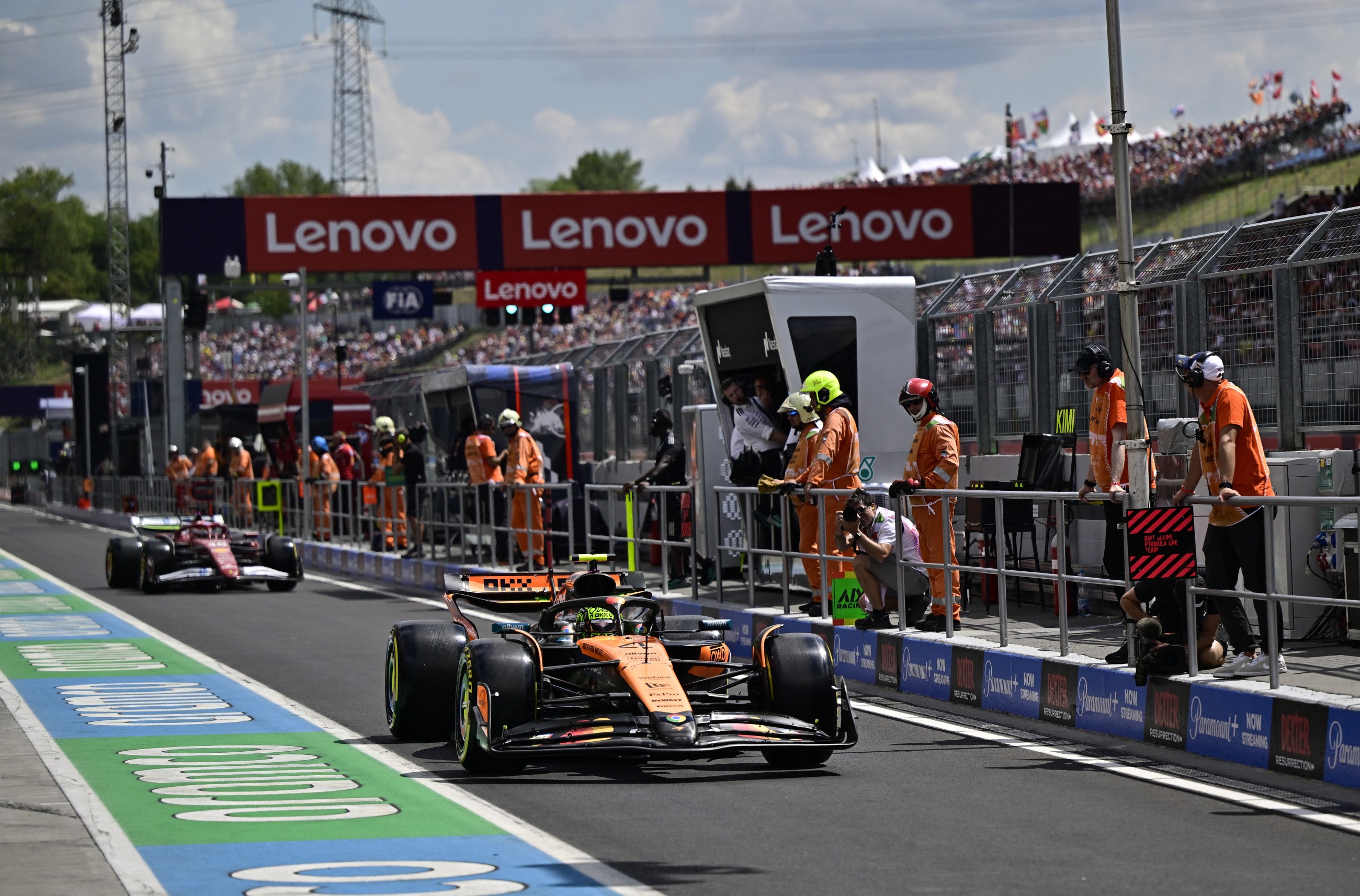 McLaren’s Norris completes ‘double top’ at Hungarian GP practice
