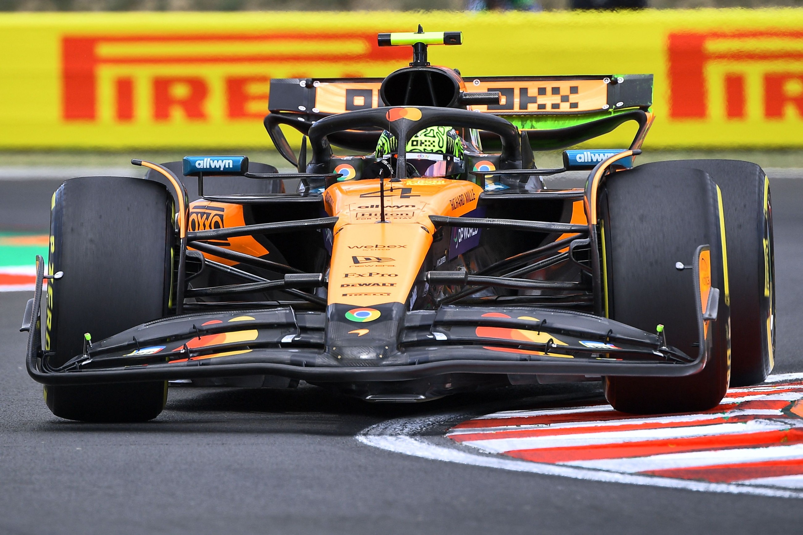 McLaren’s Norris completes ‘double top’ at Hungarian GP practice