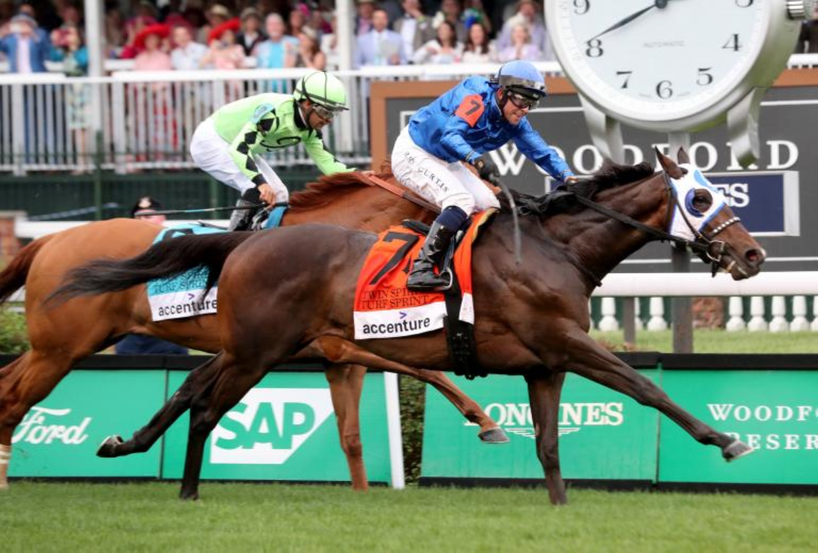 Highland Falls leads Godolphin charge at Spa