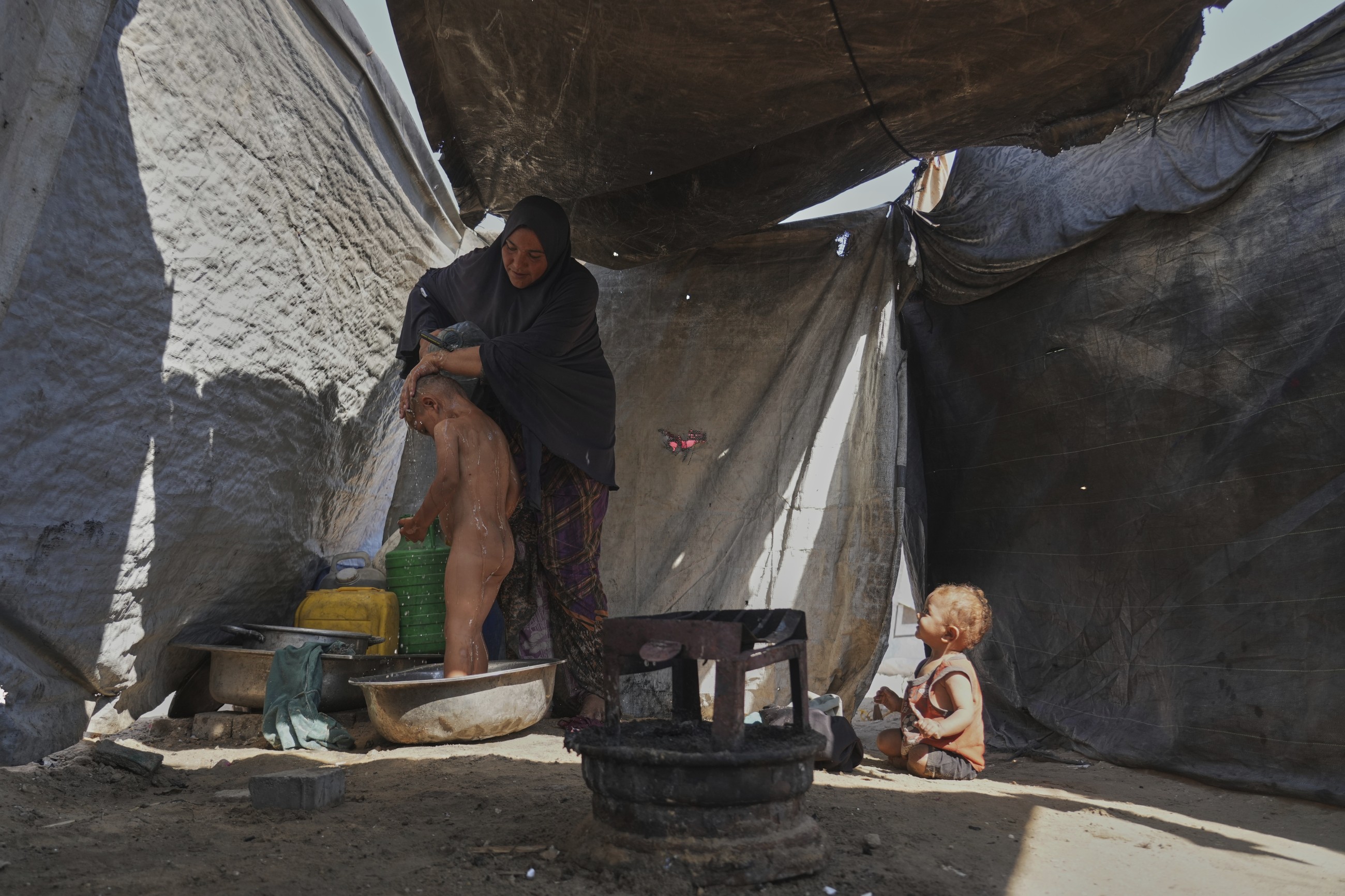 From dawn to dusk, a Gaza family focuses on one thing: finding food