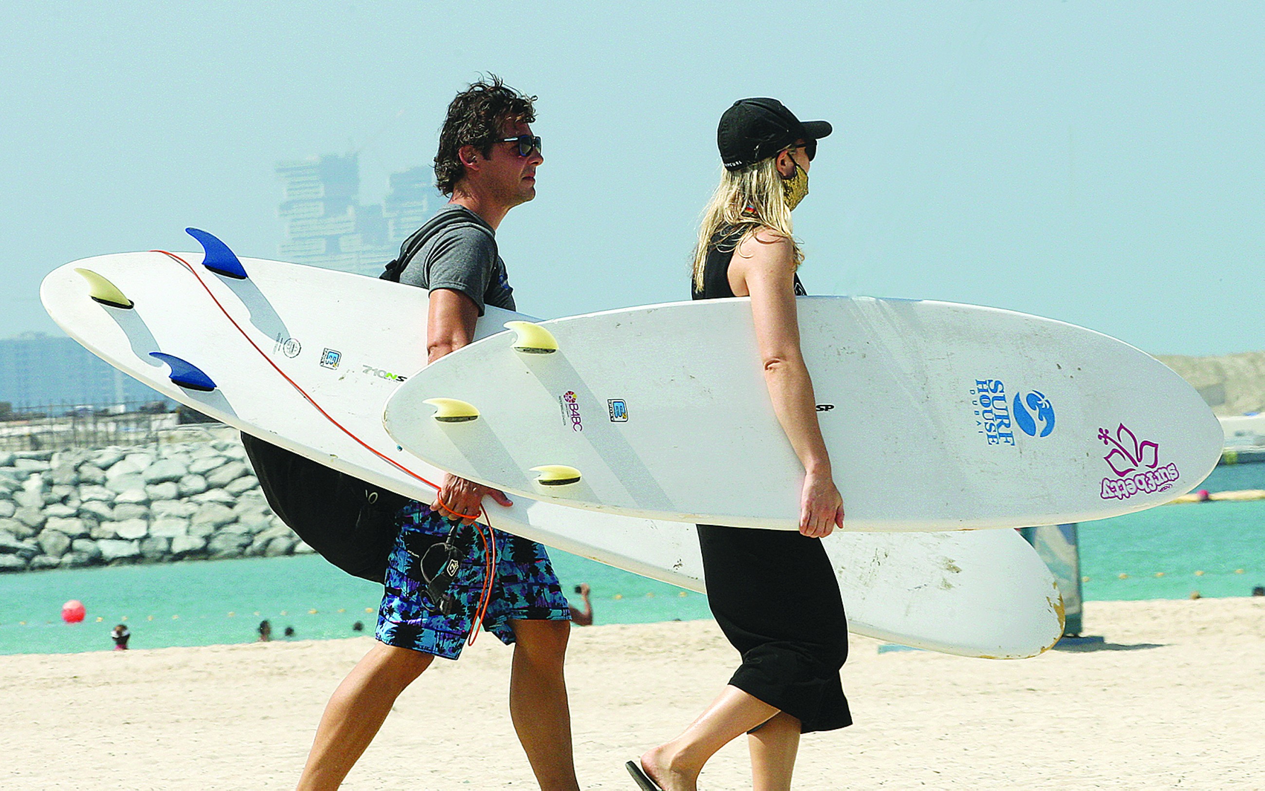 High temperatures, humidity, rain clouds and dust: What to expect from UAE’s August weather