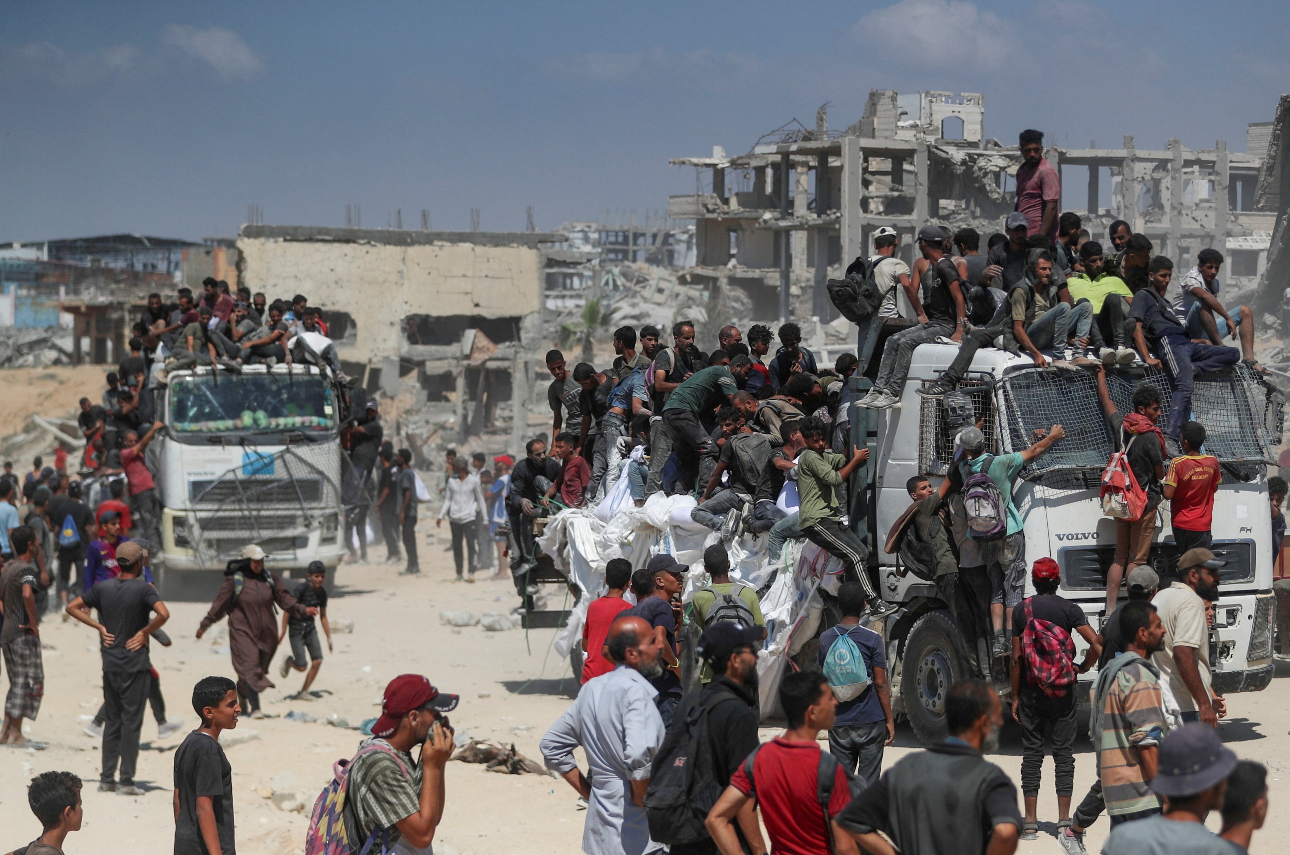 Chaos, gangs, gunfire: Gaza aid fails to reach most needy