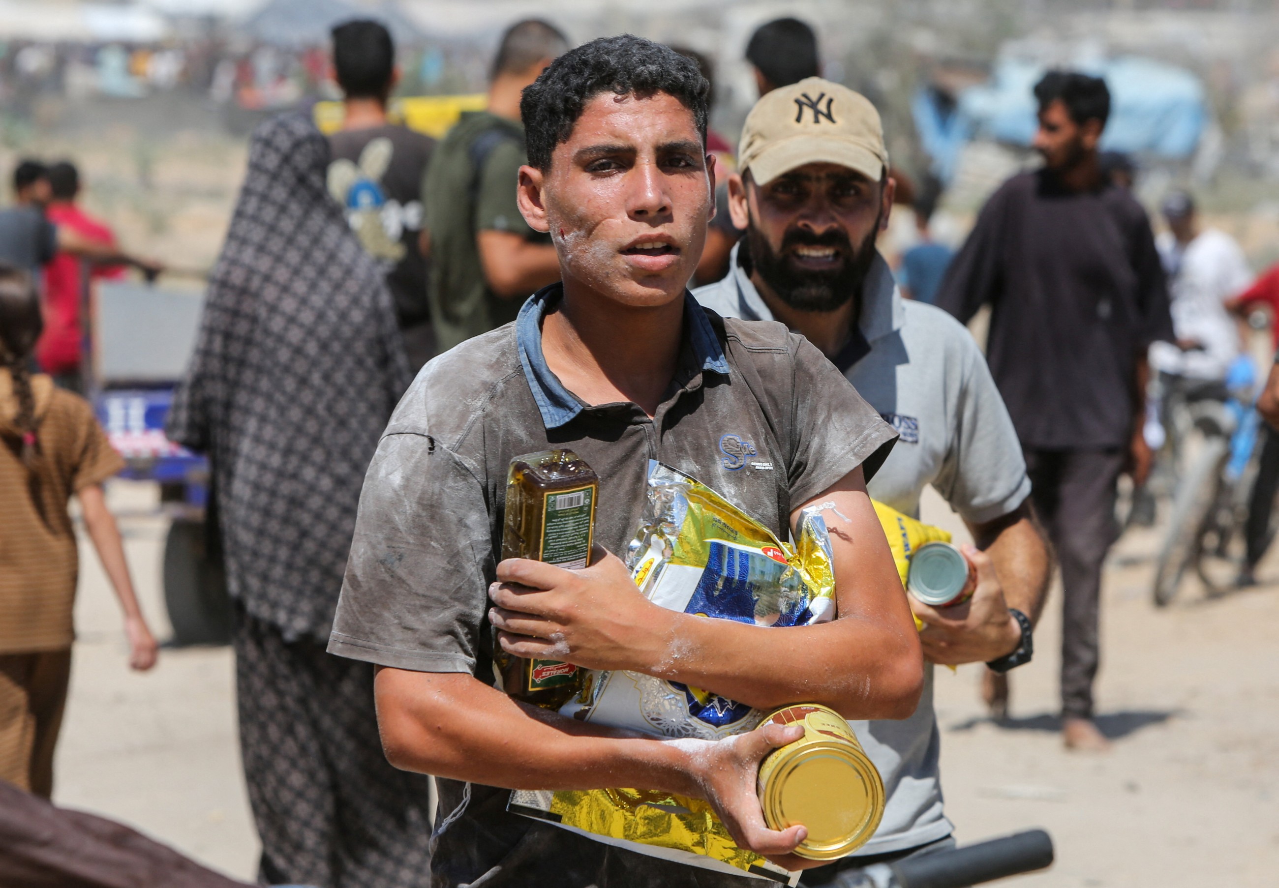 Chaos, gangs, gunfire: Gaza aid fails to reach most needy