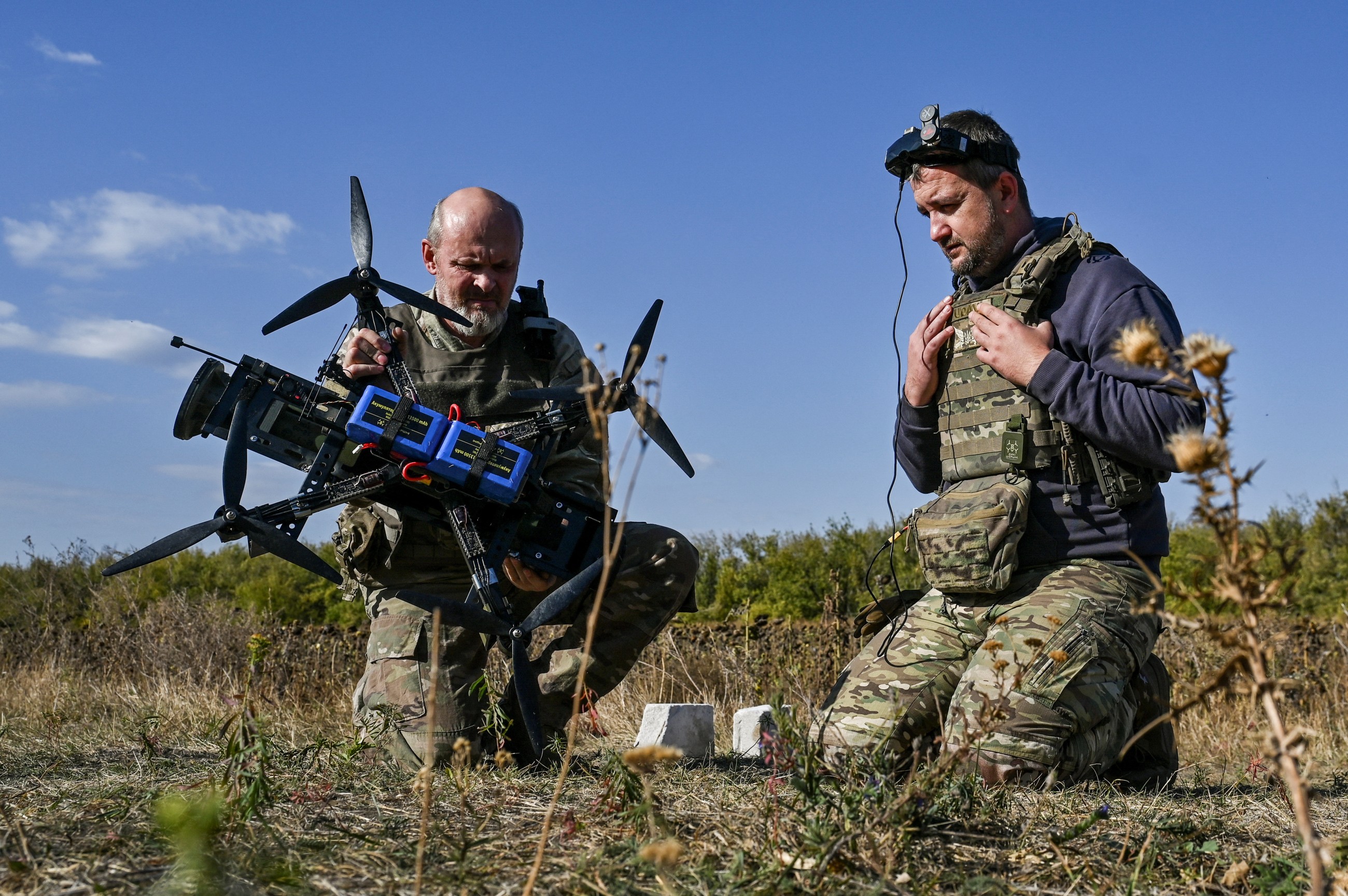 Ukraine hits Russian oil facilities, military airfield