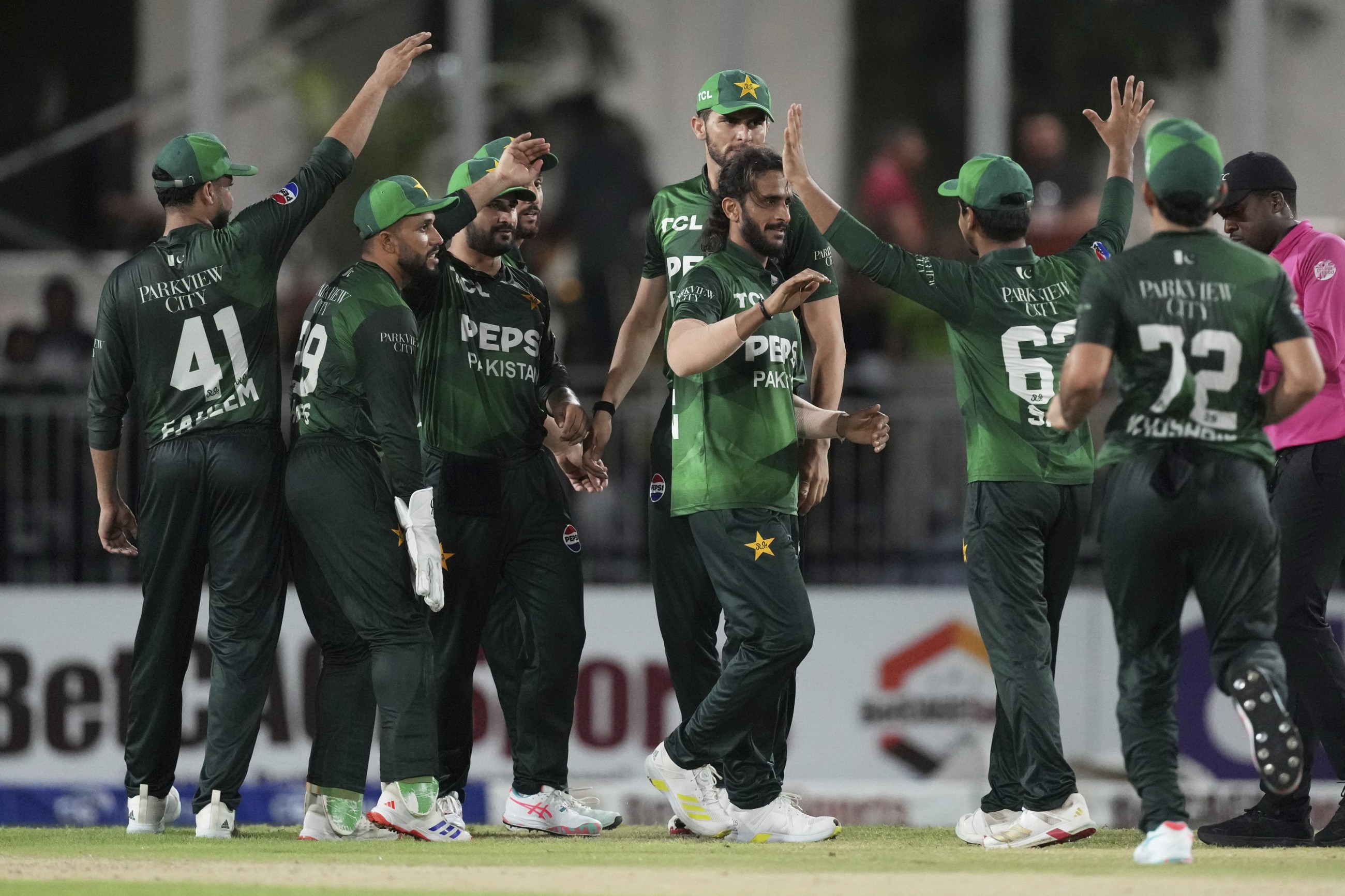 Pakistan wins 3rd T20 by 13 runs to clinch a 2-1 series victory over West Indies