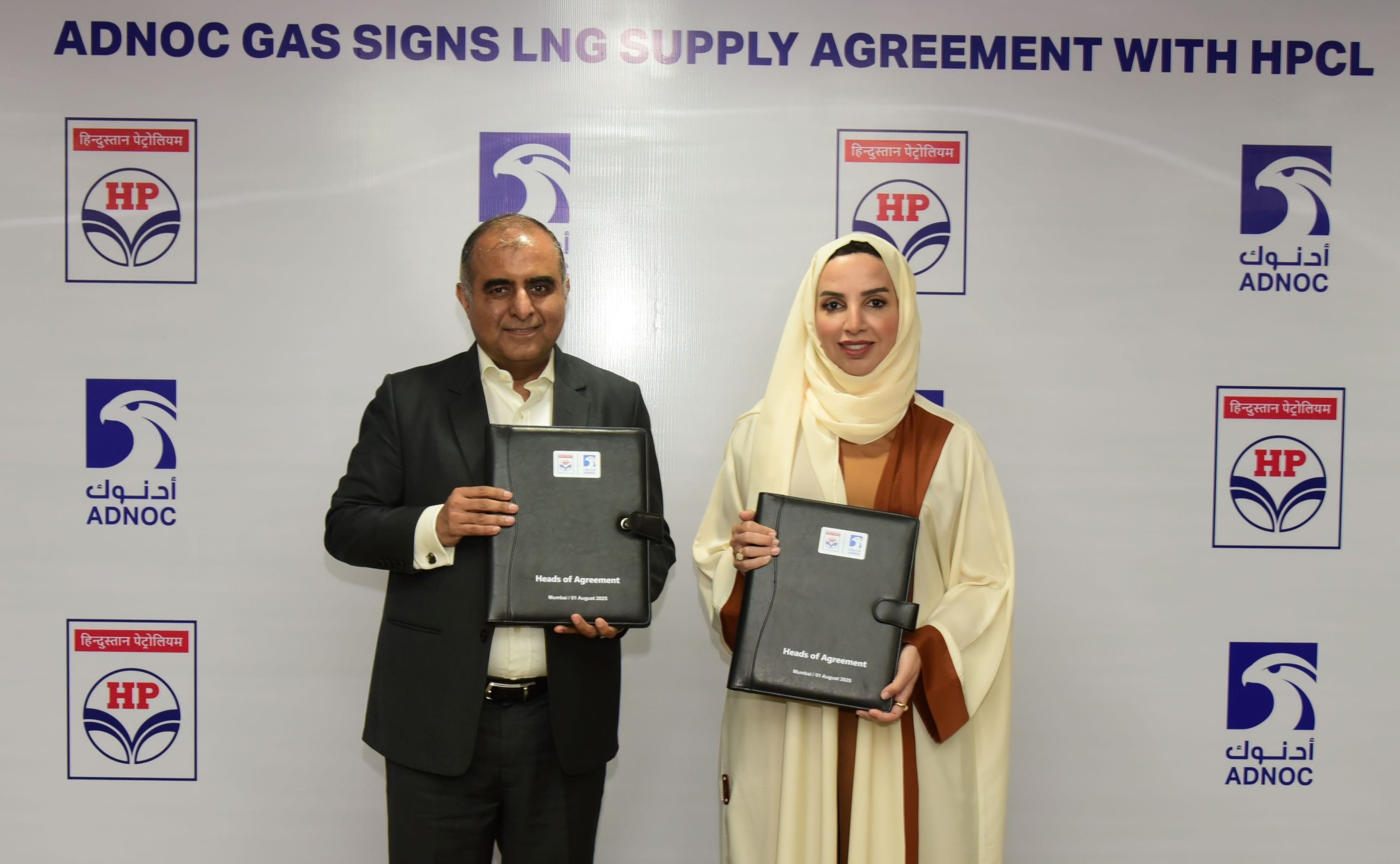 Adnoc Gas signs 10-year LNG supply agreement with Hindustan Petroleum Corporation
