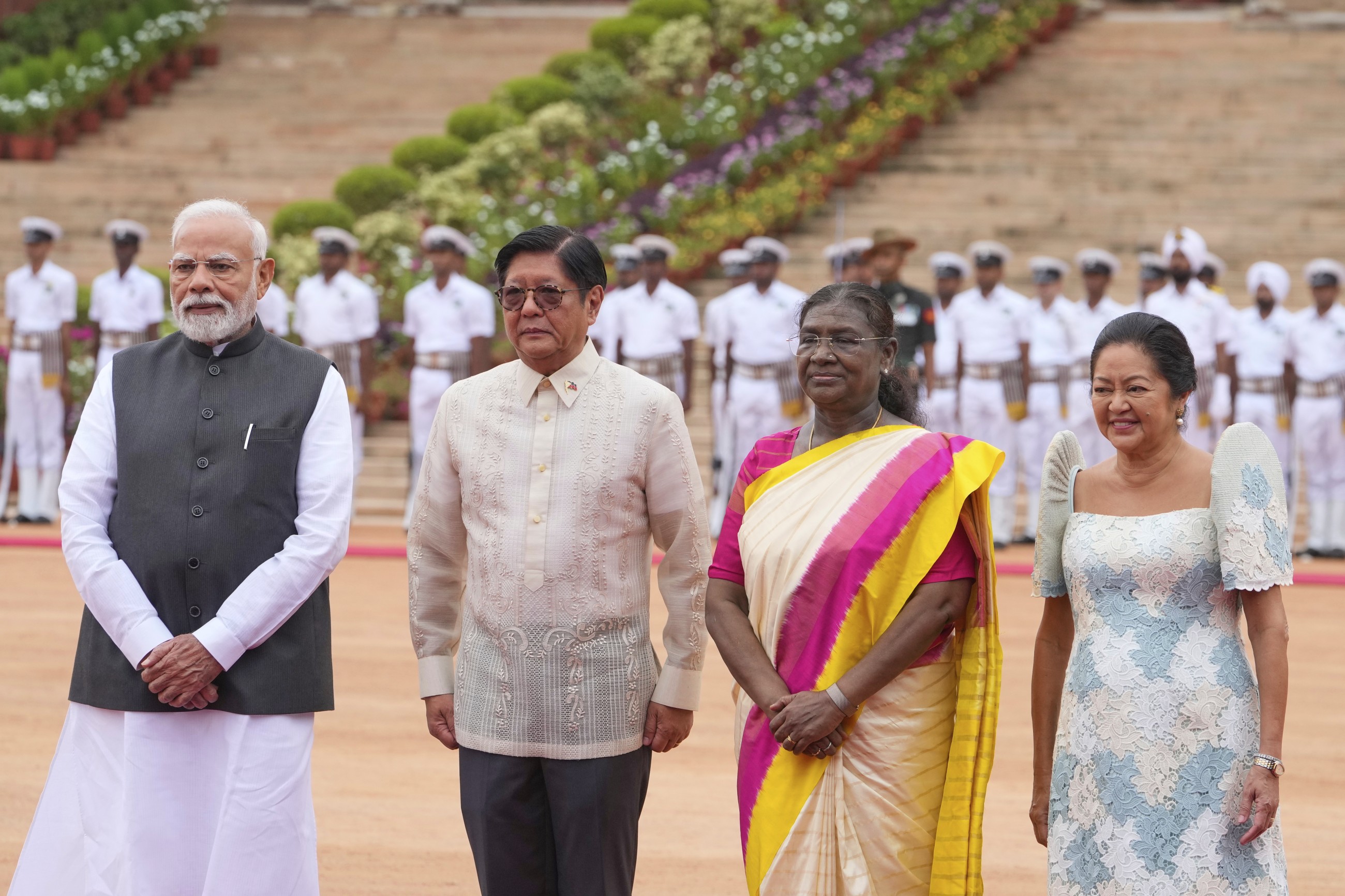 Philippines President accorded ceremonial welcome, calls India visit reaffirmation of strengthening ties