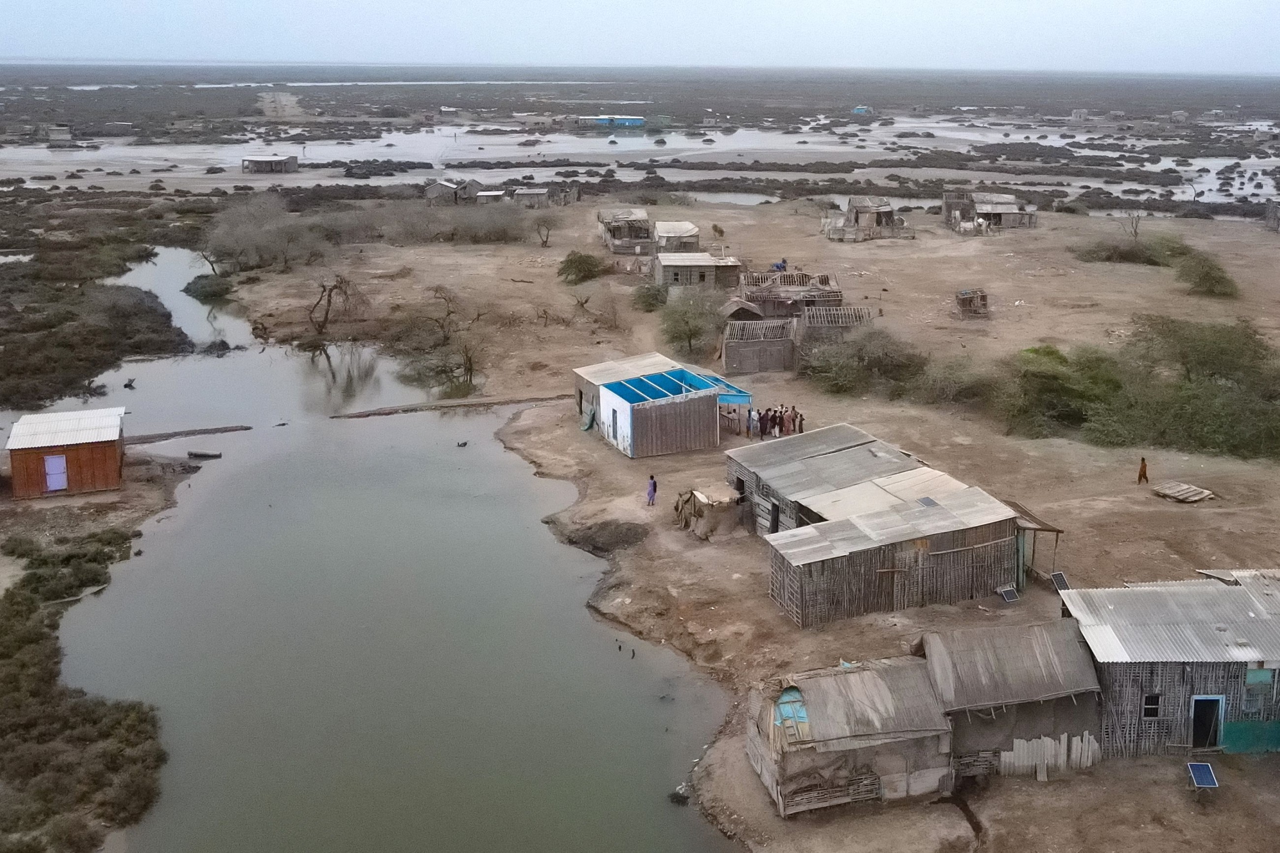 Death of a delta: Pakistan's Indus sinks and shrinks