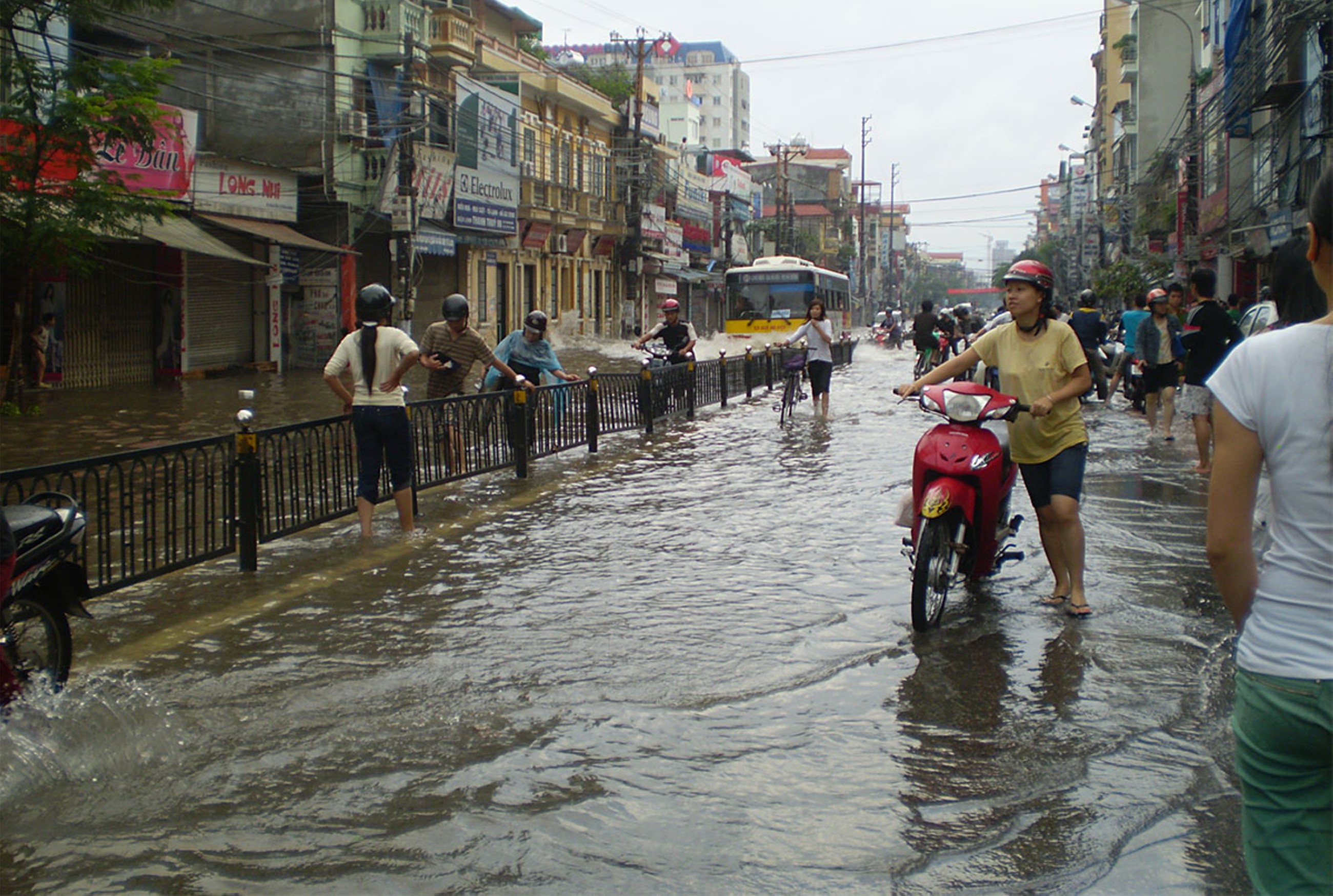 Heavy rainfall
