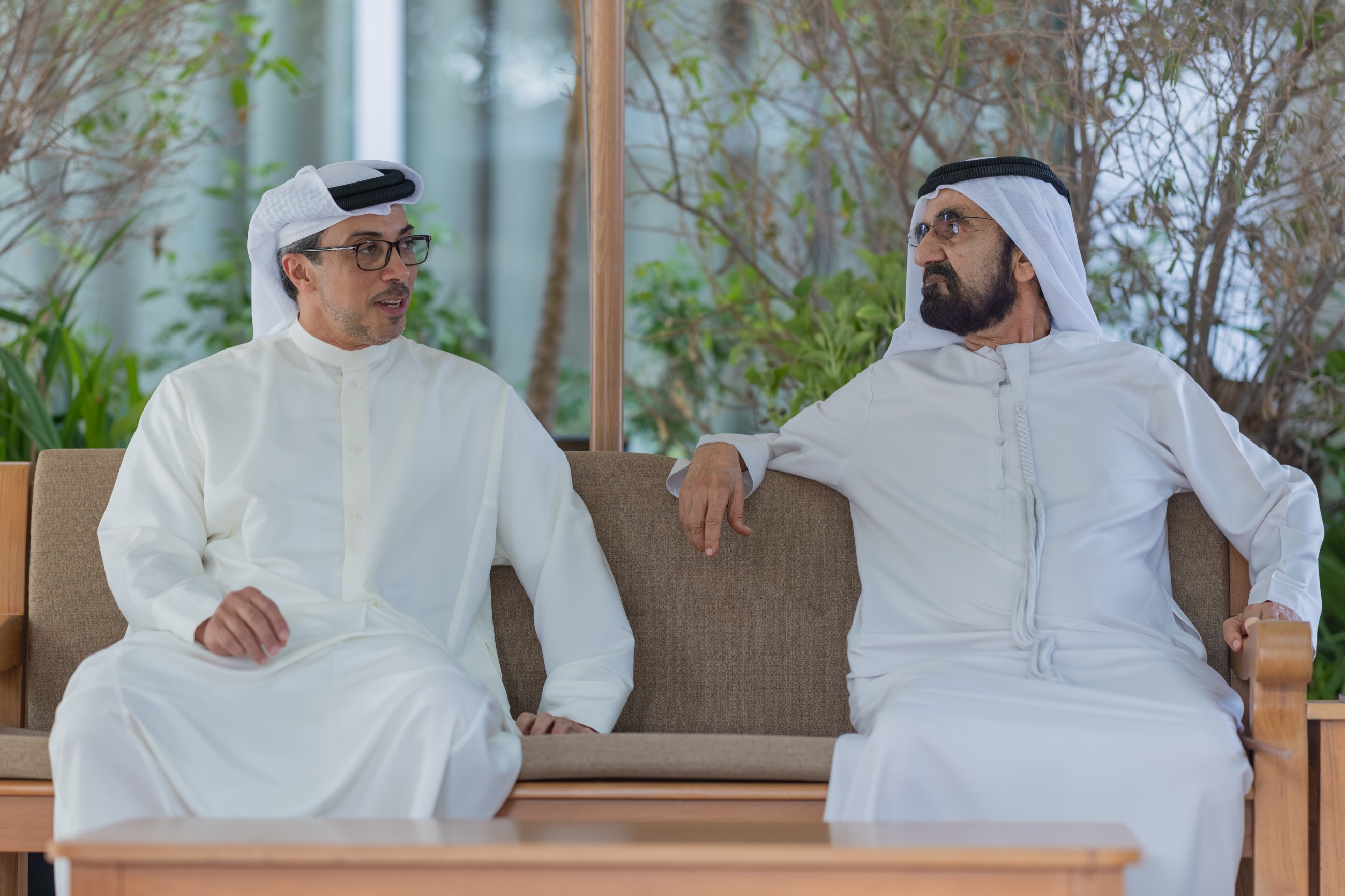 Sheikh Mohammed and Sheikh Mansour discuss national issues, UAE's growth in Dubai