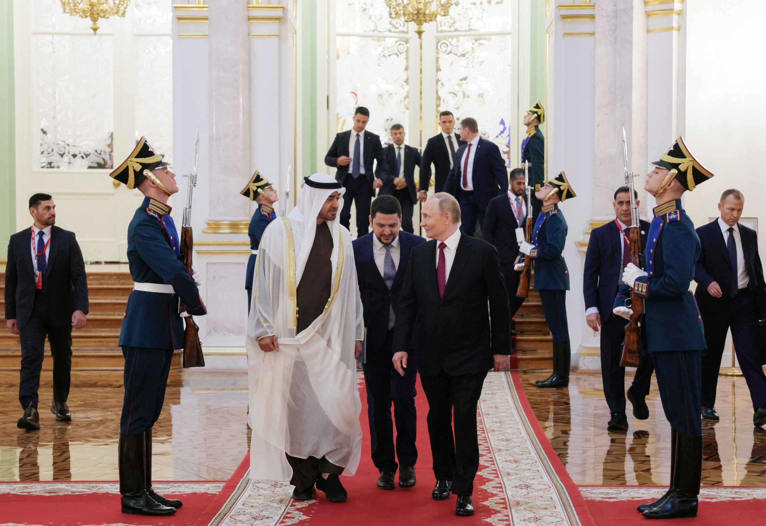 Putin says UAE is one of the appropriate places to meet Trump