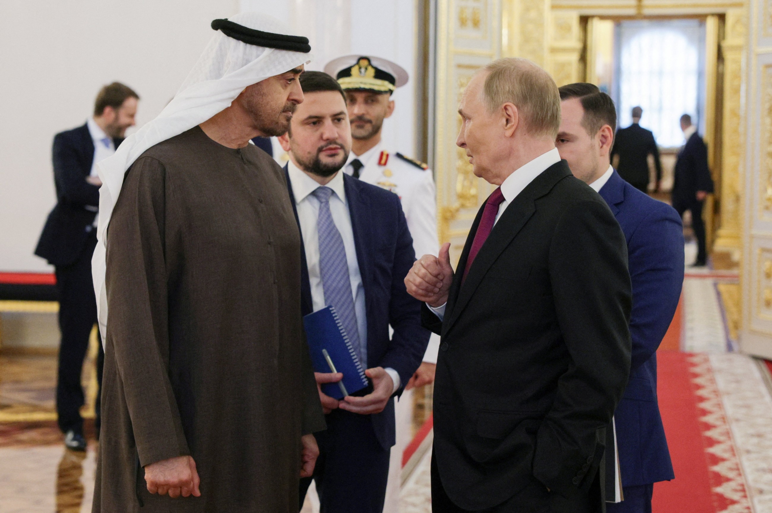 UAE, Russian Presidents discuss bilateral strategic partnership in Moscow