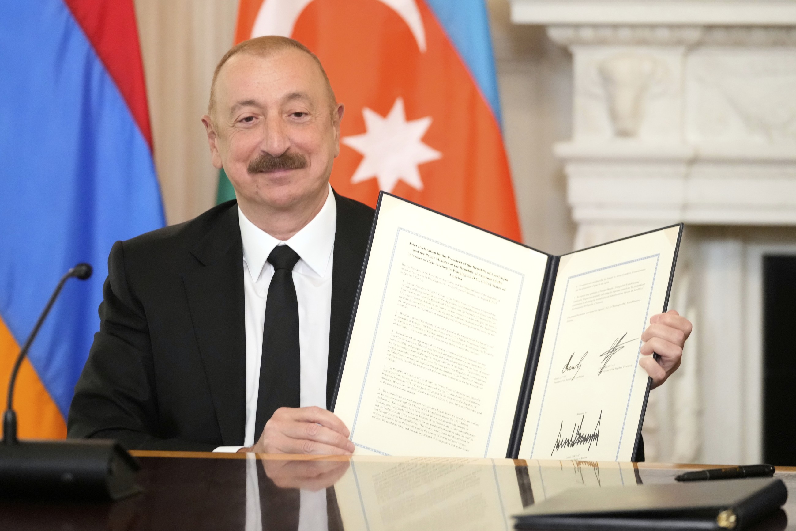 Trump announces peace agreement between Azerbaijan and Armenia