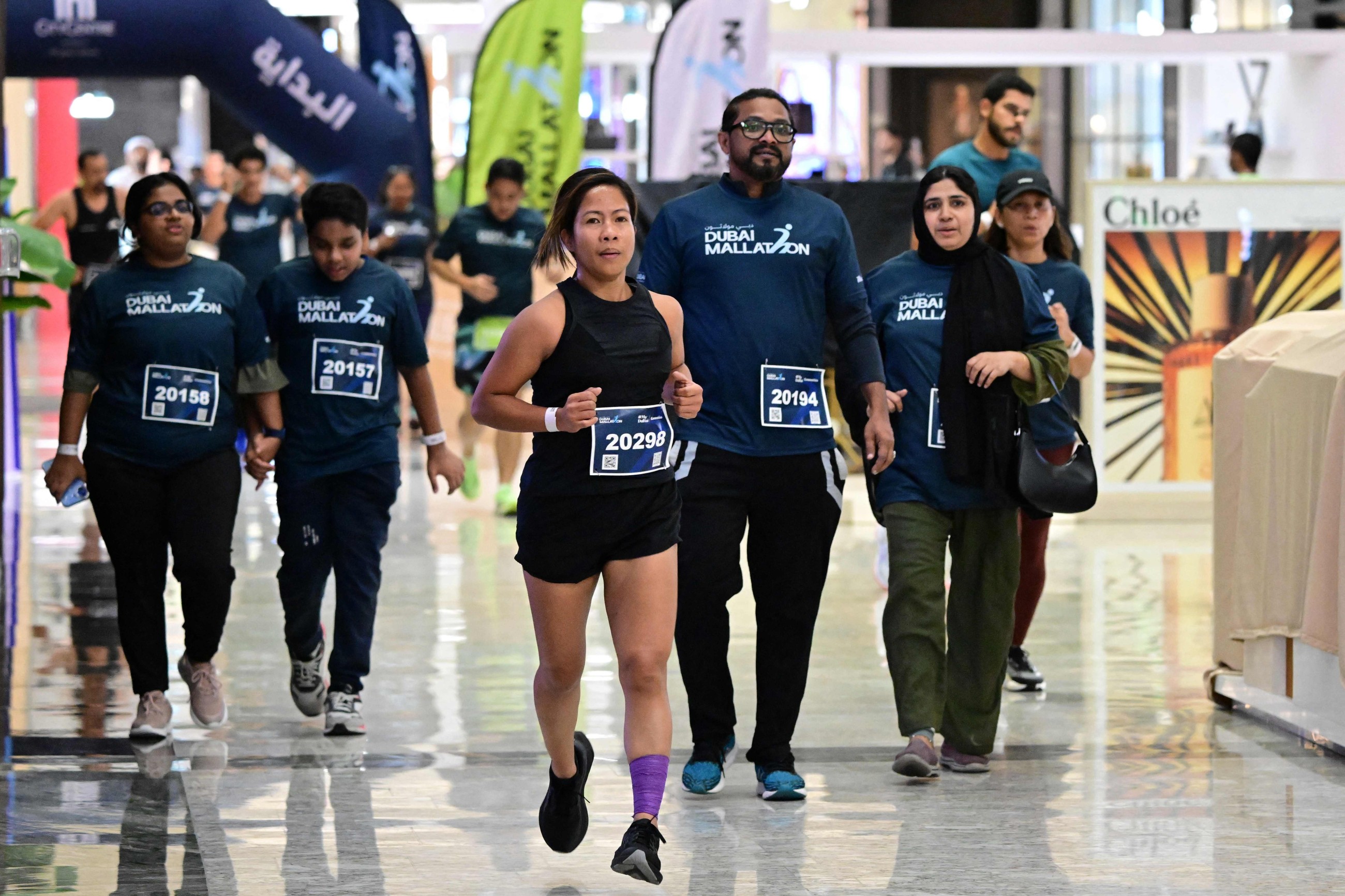 As temperatures touch 50°C, Dubai runners turn to indoor marathon