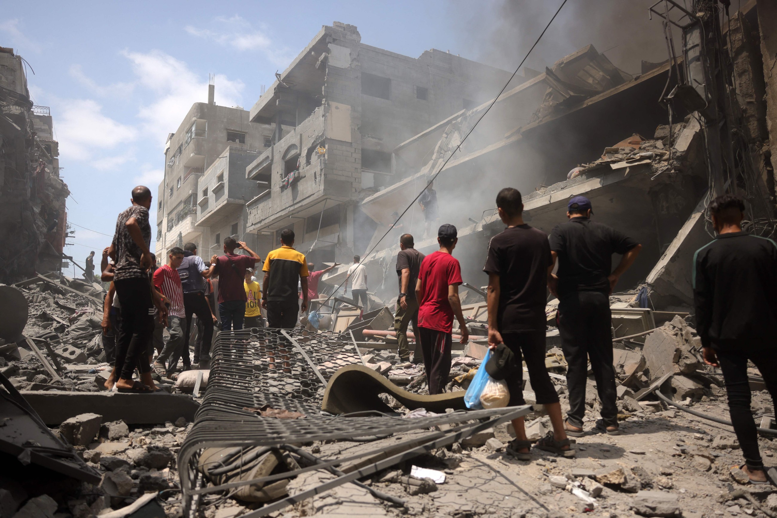 Gaza civil defence says 37 more Palestinians killed by Israeli fire