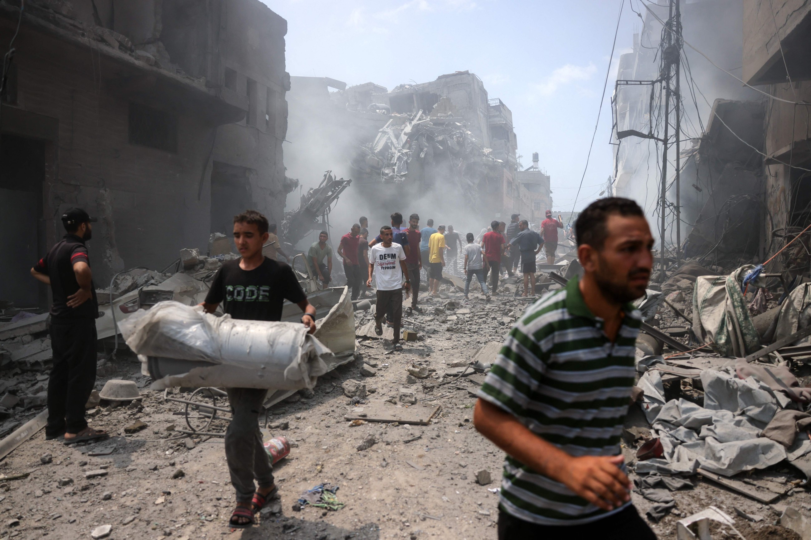 Gaza civil defence says 37 more Palestinians killed by Israeli fire