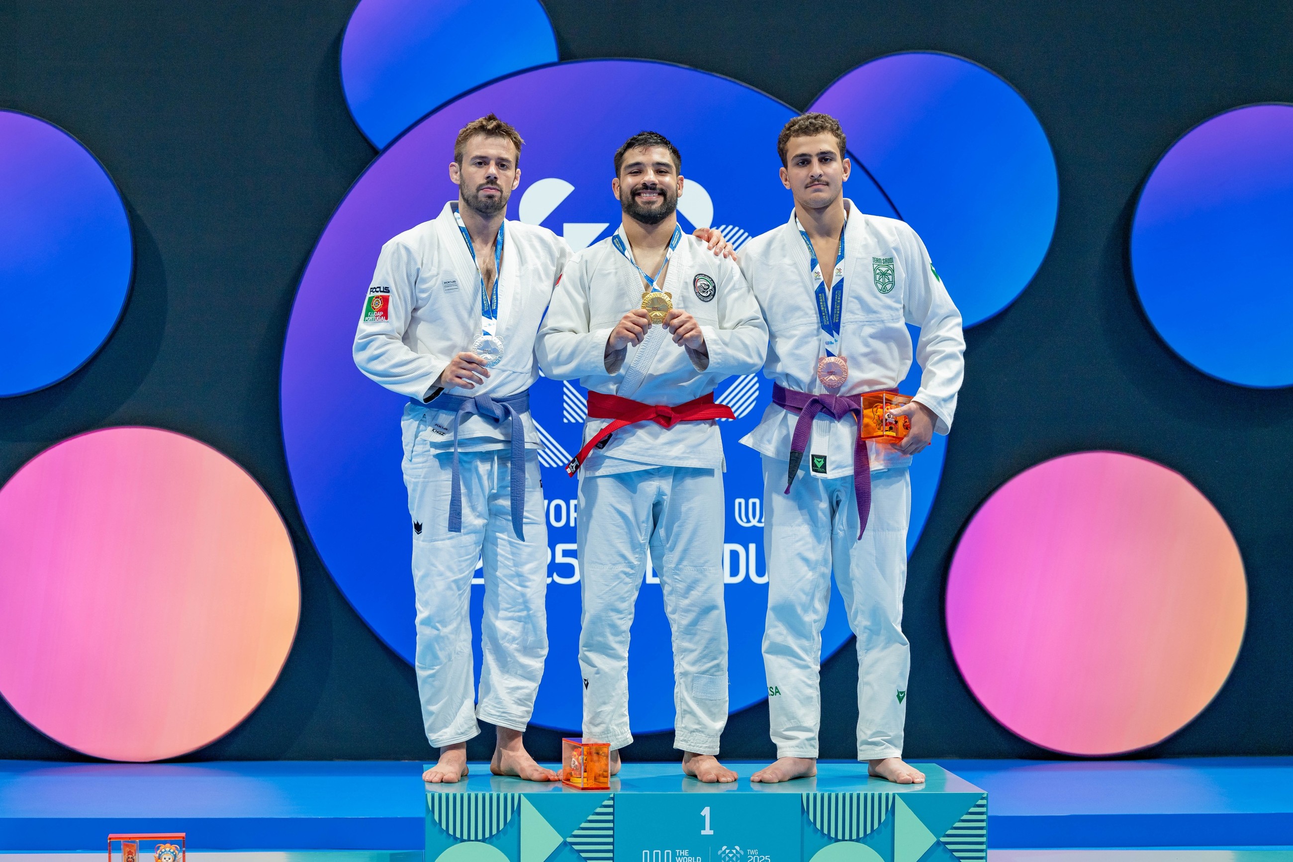 UAE jiu-jitsu team clinch three medals at World Games Chengdu