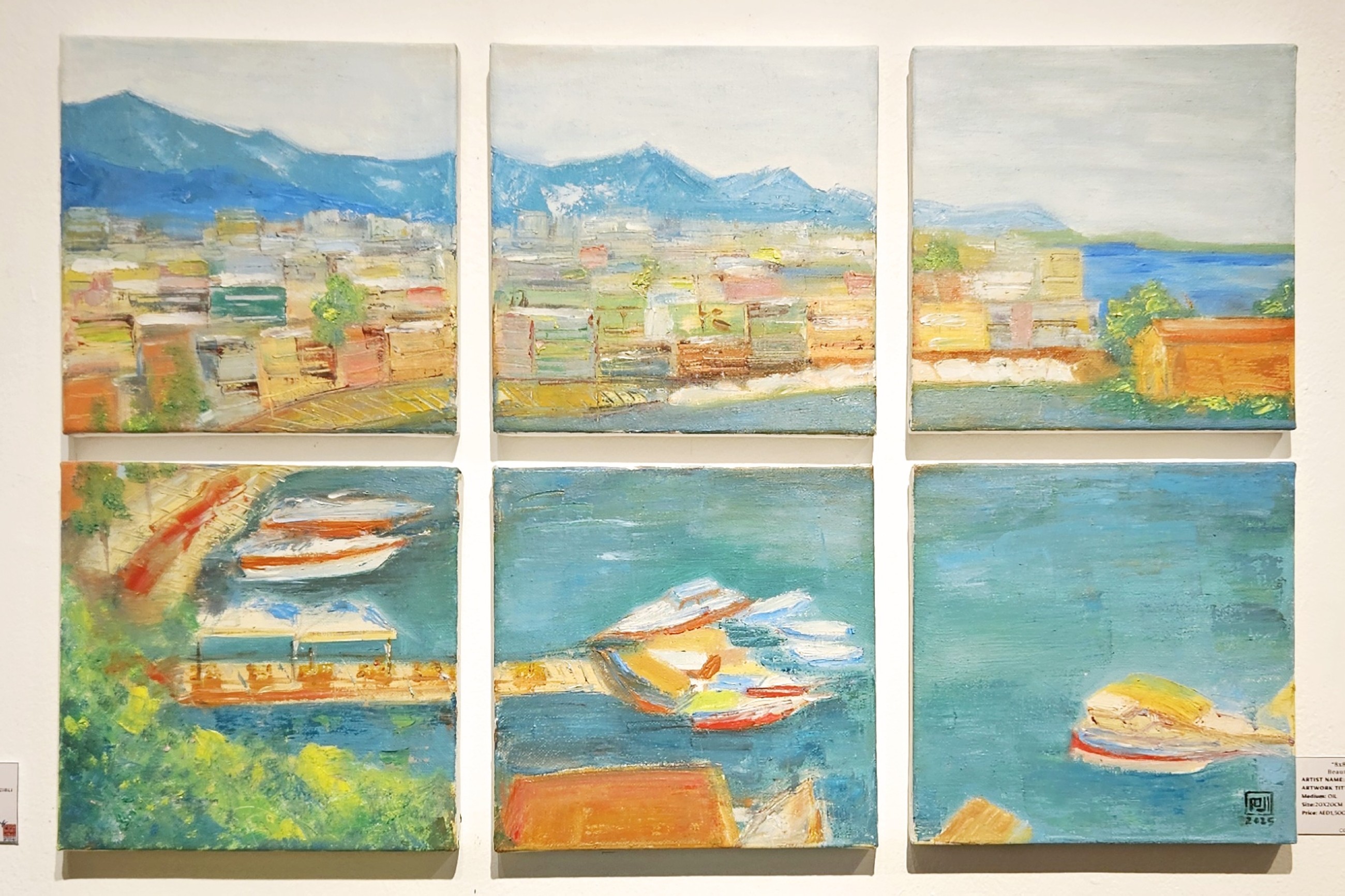 Erum Durrani’s art lives between two worlds but has one identity