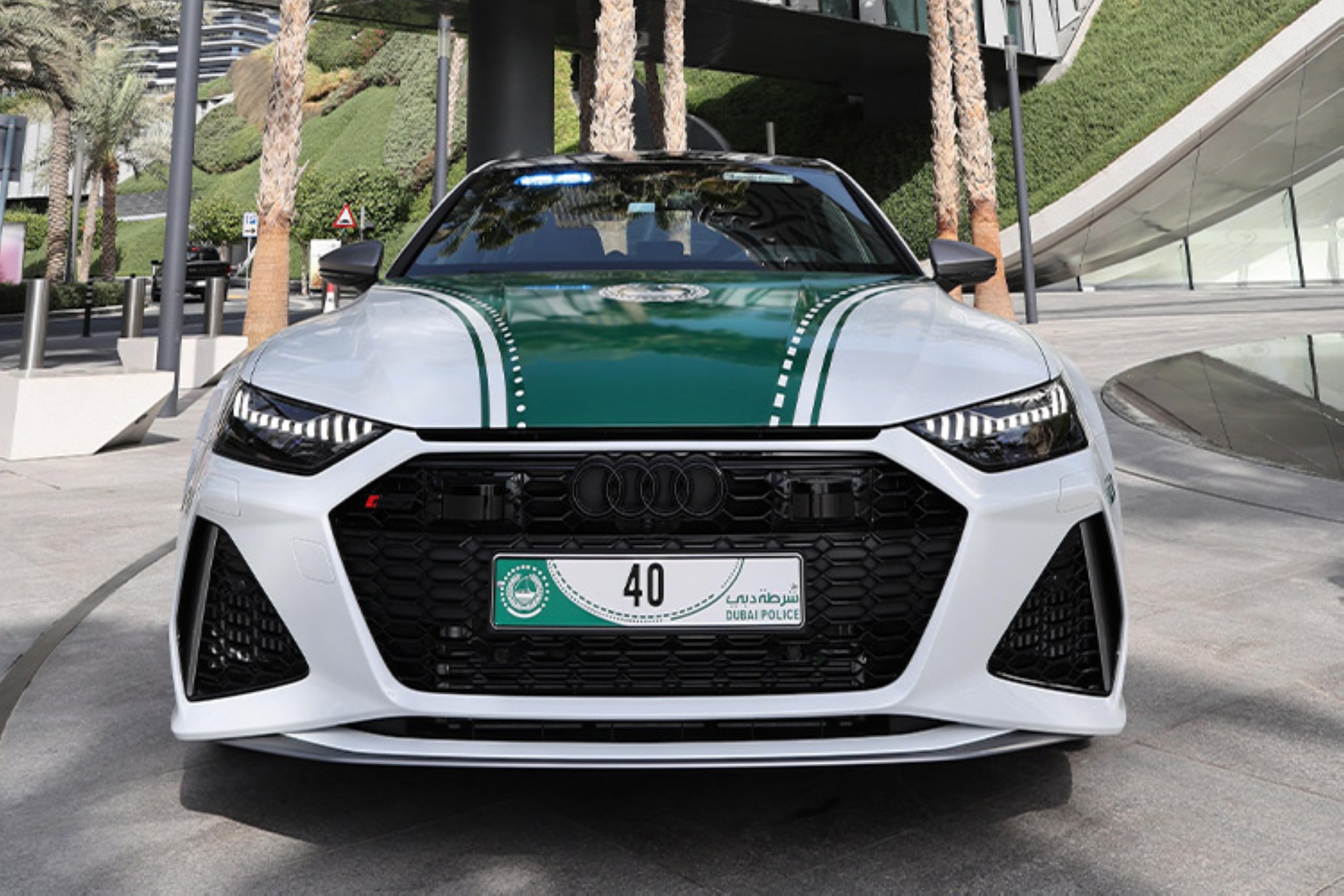 New Audi RS7 joins Dubai Police's luxury fleet