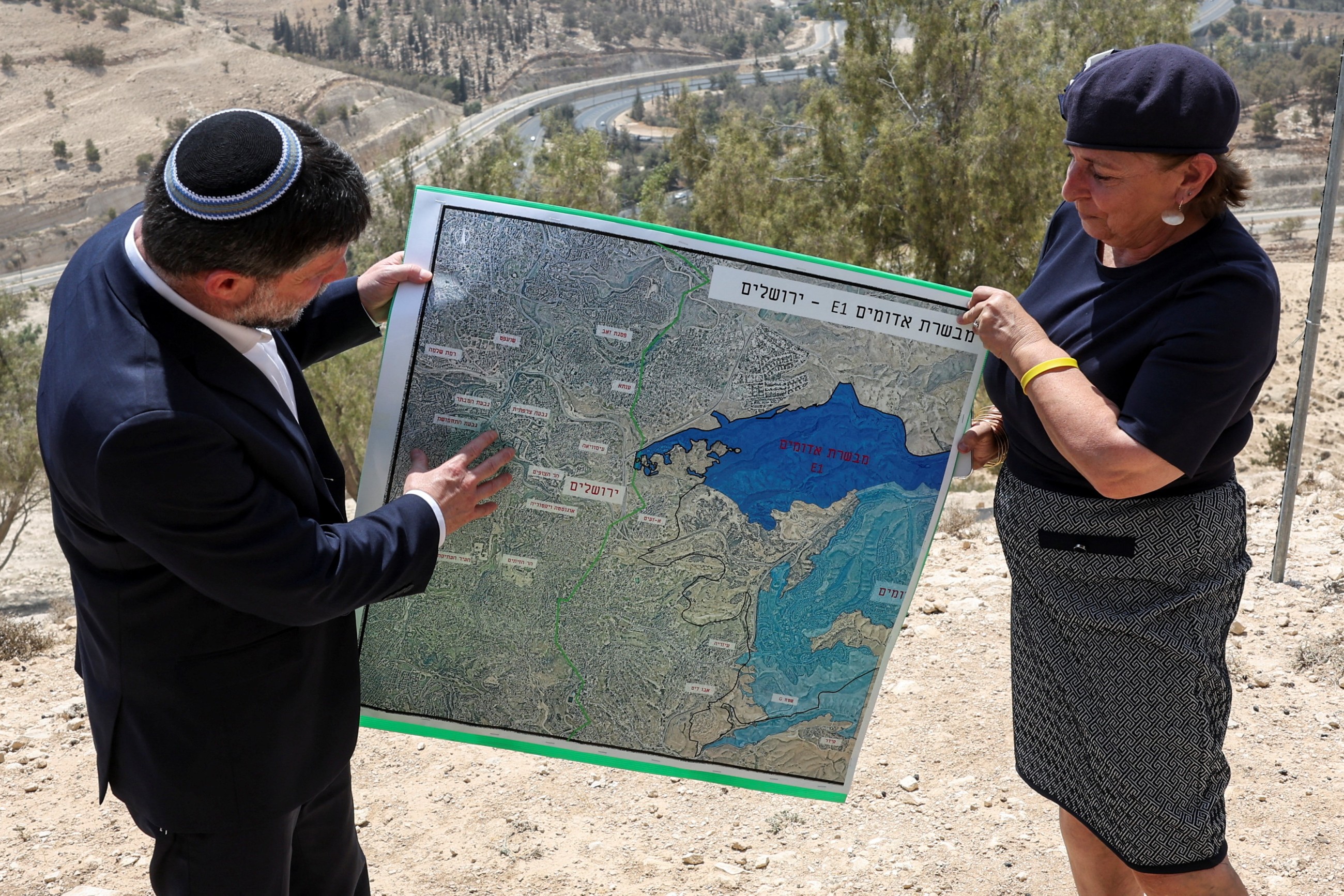 Israel launches settlement plan to divide the West Bank and 'bury' idea of Palestinian state