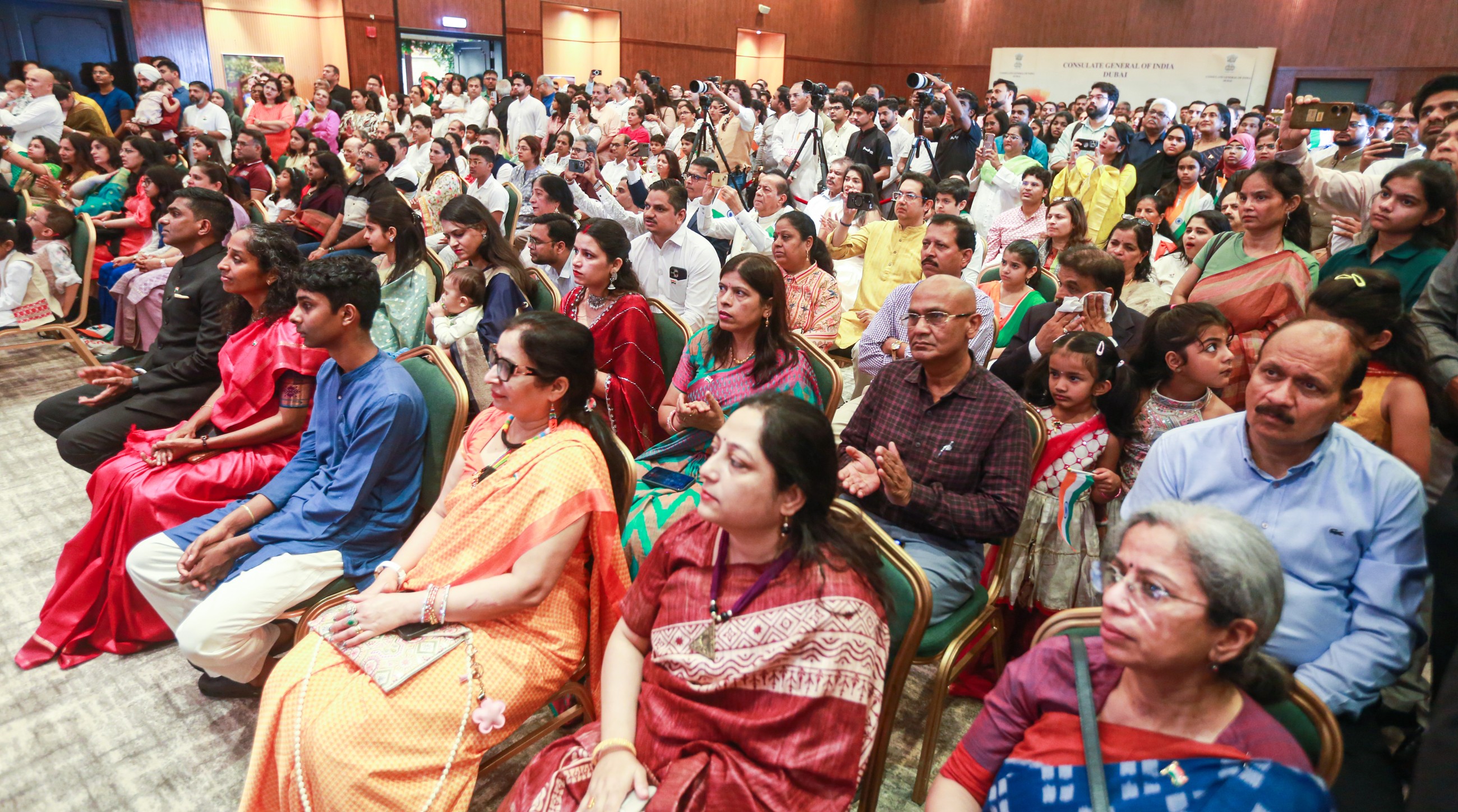 Indian expats gather in Dubai to celebrate 79th Independence Day
