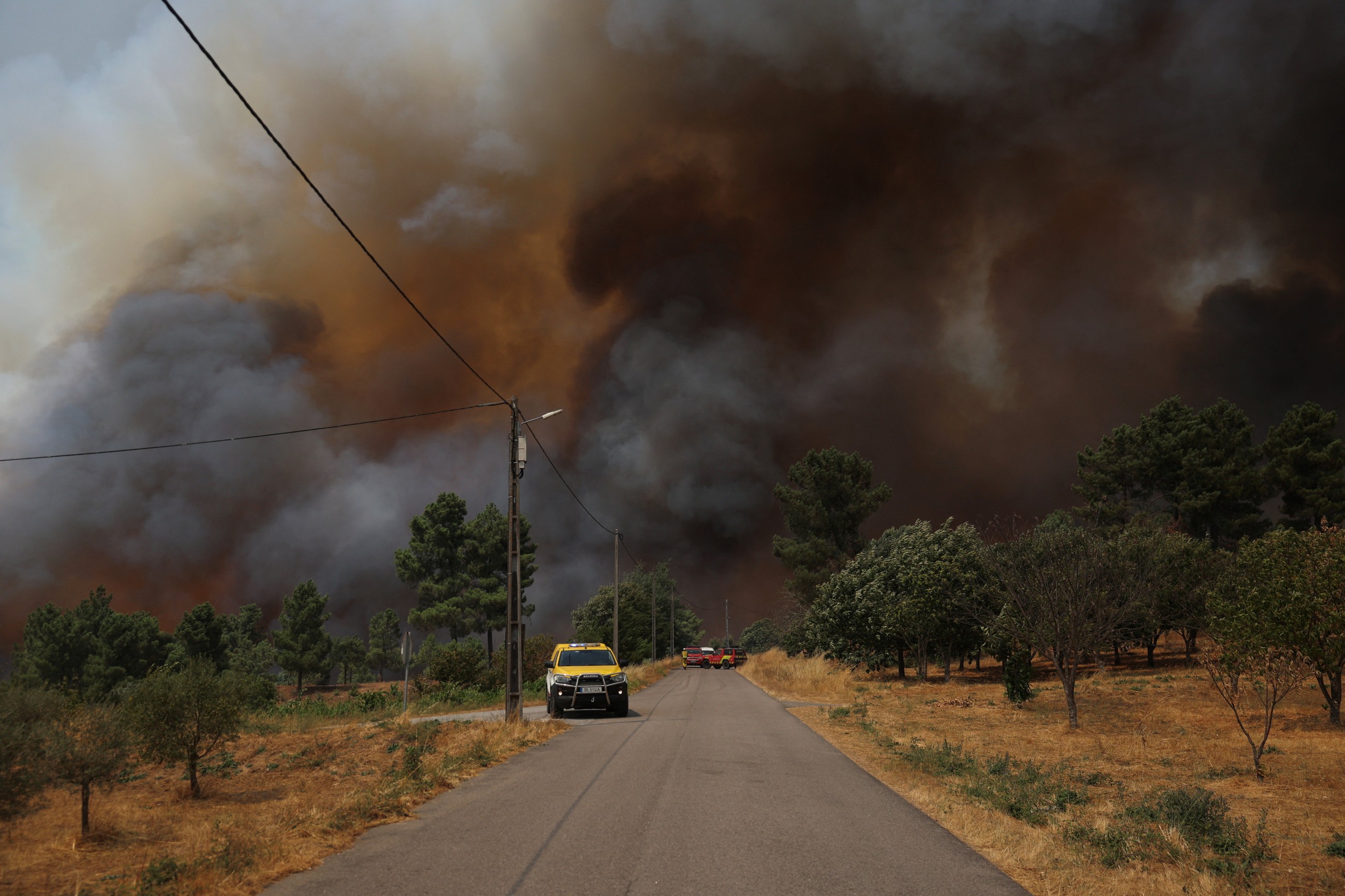 Portugal wildfires claim first victim, as Spain on wildfire alert