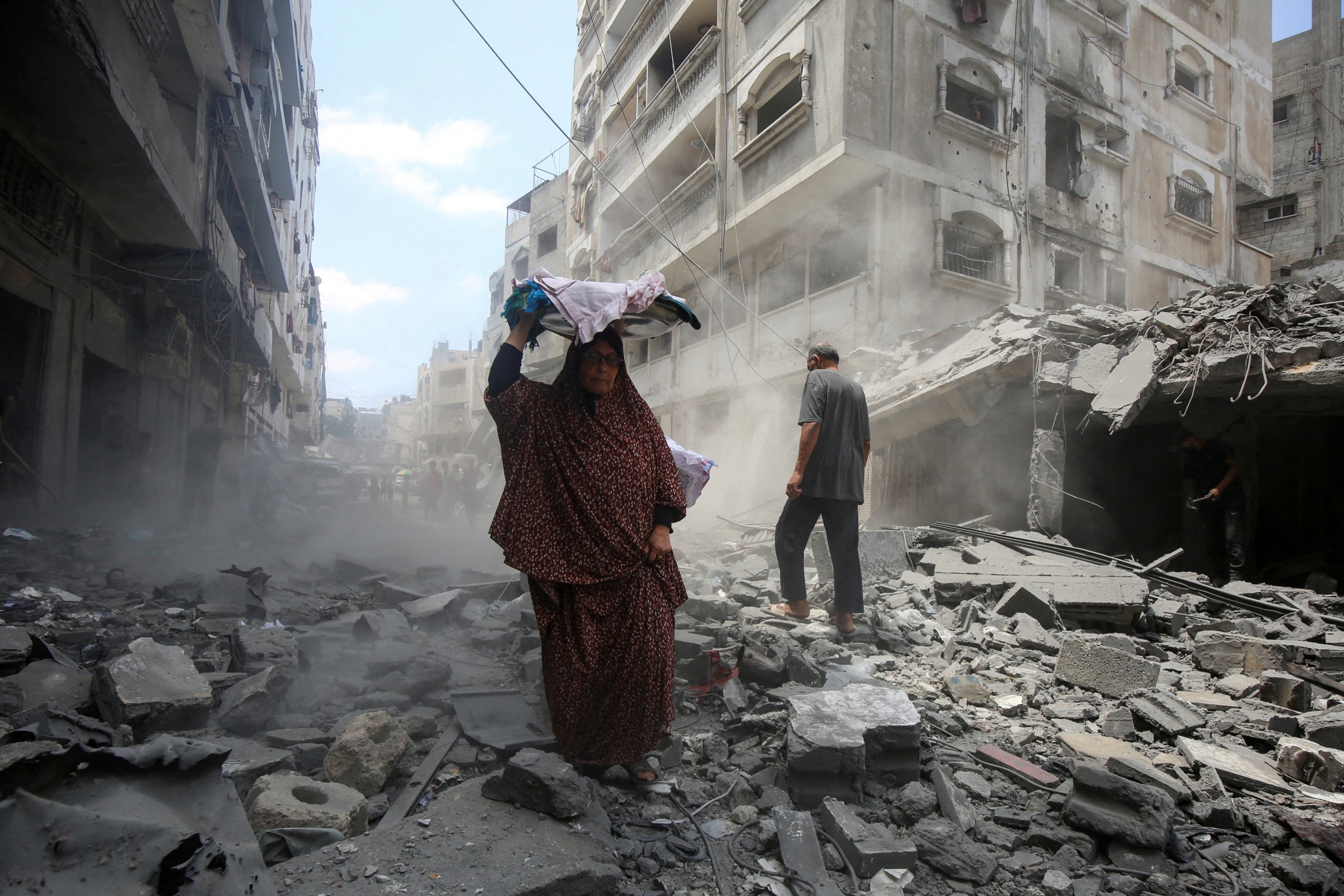 Gaza civil defence says Israeli fire kills 40
